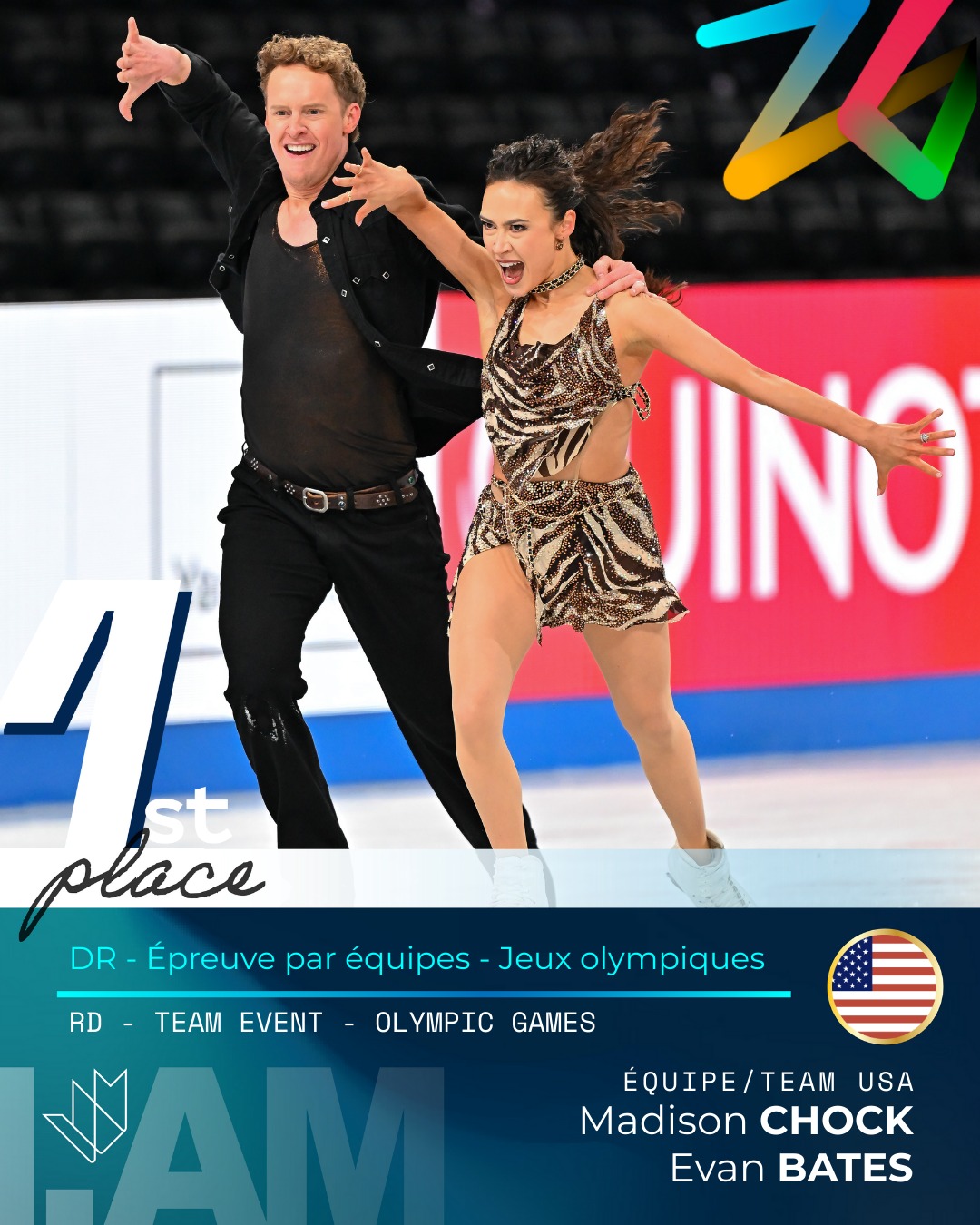 The Rhythm Dance sets the tone in the Olympic Team Event! ✨⛸️
Madison & Evan, Laurence & Guillaume and Lilah & Lewis delivered confident, high-energy performances to secure the top three spots in the Olympic Team Event. Congrats to all the I. AM athletes skating their heart out in Milan. 👏
The Games have officially begun! 🎬
//
La danse rythmique donne le ton aux Jeux olympiques! ✨⛸️
Madison et Evan, Laurence et Guillaume, ainsi que Lilah et Lewis ont livré des performances éblouissantes et prennent d’assaut le top-3 de l’épreuve par équipes. Félicitations à tous les athlètes I. AM qui ont patiné avec coeur aujourd'hui à Milan. 👏
Les Jeux sont officiellement lancés! 🎬
1️⃣ Madison CHOCK / Evan BATES 🇺🇸 | @madisonchock @evan_bates
2️⃣ Laurence FOURNIER-BEAUDRY / Guillaume CIZERON 🇫🇷 | @laurencefournierbeaudry @guillaume_cizeron
3️⃣ Lilah FEAR / Lewis GIBSON 🇬🇧 | @thelilahjoshow @lewisgibson4 @lilahandlewis
6️⃣ Diana DAVIS / Gleb SMOLKIN 🇬🇪 | @di__davis @glebsmolkin7
7️⃣ Hannah LIM / Ye QUAN 🇰🇷 | @h.annahlim @quanye.1
9️⃣ Shiyue WANG / Xinyu LIU 🇨🇳 | @shiyue_wang21
📸 @danielleearlphotography