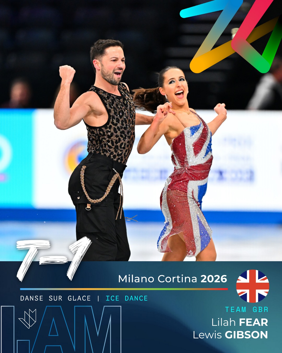 🔥 Ça commence demain! Place à la danse sur glace aux Jeux olympiques de Milan 🔥
Rencontrez les athlètes I. AM qui seront à #MilanoCortina2026 ✨Lilah Fear & Lewis Gibson ✨
📍 Représentent: la Grande-Bretagne 🇬🇧
🤝 Patinent ensemble depuis: 2016
✨Expérience olympique: Pékin 2022 (10es)
📺 Voyez-les en action les 9 et 11 février pour la danse rythmique et pour la danse libre!
//
🔥 It starts tomorrow! 🔥
Make way for ice dancing at the Milano-Cortina Olympics! Introducing I. AM’s #MilanoCortina2026 Olympians ✨Lilah Fear & Lewis Gibson ✨
📍 Representing: Great-Britain 🇬🇧
🤝 Teamed up in: 2016
✨Olympic appearances: Beijing 2022 (10th)
📺 Tune in February 9 & 11 for the rhythm and free dance!
📸 @danielleearlphotography
@thelilahjoshow @lewisgibson4 @lilahandlewis