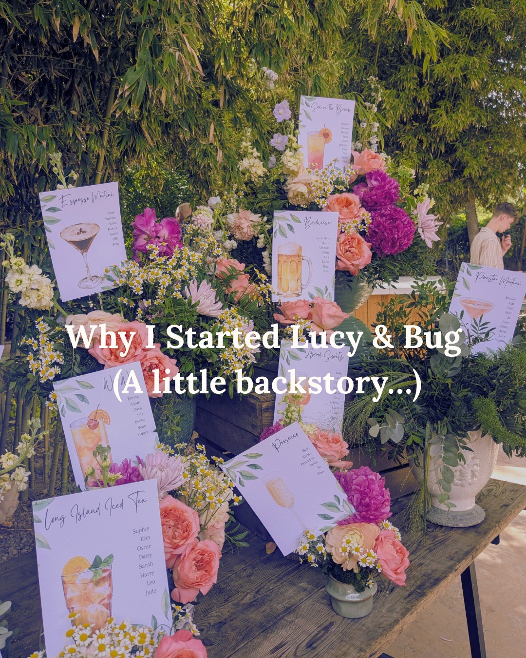 A little bit of my story & why I started Lucy & Bug 🤍
Lucy & Bug wasn’t some big master plan. It grew from creating something unique for friends… to designing my own wedding because I couldn’t find anything that felt like us… to slowly becoming a business I poured everything into.
It’s not been overnight success. It’s been slow, steady, sometimes scary, but built on real love for creating stationery that feels personal, colourful and different.
If you’ve supported me, ordered from me, recommended me or even just liked a post… thank you. It genuinely means the world to me 🤍
And if you’re newly engaged and want something that doesn’t look like everyone else’s… I’d love to create it with you.
#lucyandbug #weddingstationeryuk #colourfulwedding #bespokeweddingstationery #ukbride #creativebusiness #smallbusinessjourney #weddinginvites #weddingdetails