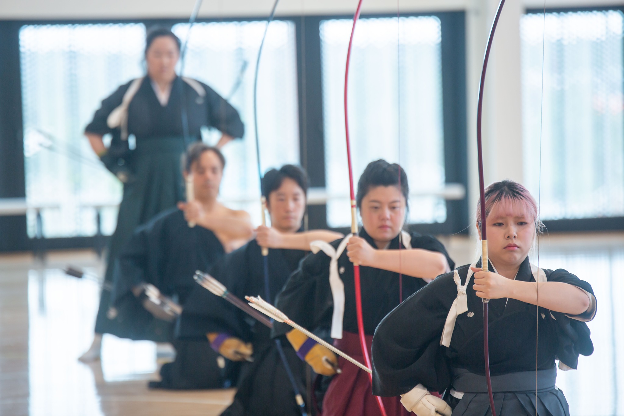 Welcome to Bundha Sports Centre!
As part of the opening of the first training session in our new space, five of our senior members performed a Mochimato Sharei demonstration.
-Kris
-Charlene
-Ray
-Diego
-Calista
A huge thanks to all of you for practicing so hard to show us a lovely Sharei as a beautiful way to open the new training ❤️
📸 by Eric