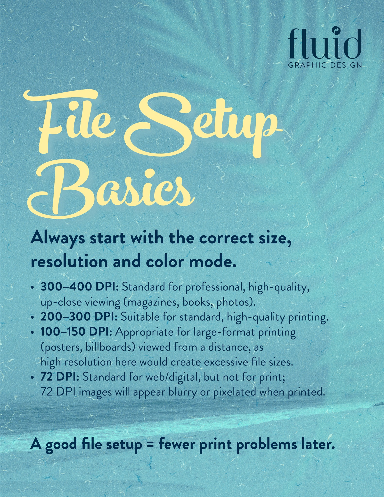 Good design starts with good file setup. Correct size. Correct resolution. Correct color mode. This one step prevents 90% of print issues before they happen.
#sarasota #florida #DesignTips #GraphicDesignEducation #graphicdesign