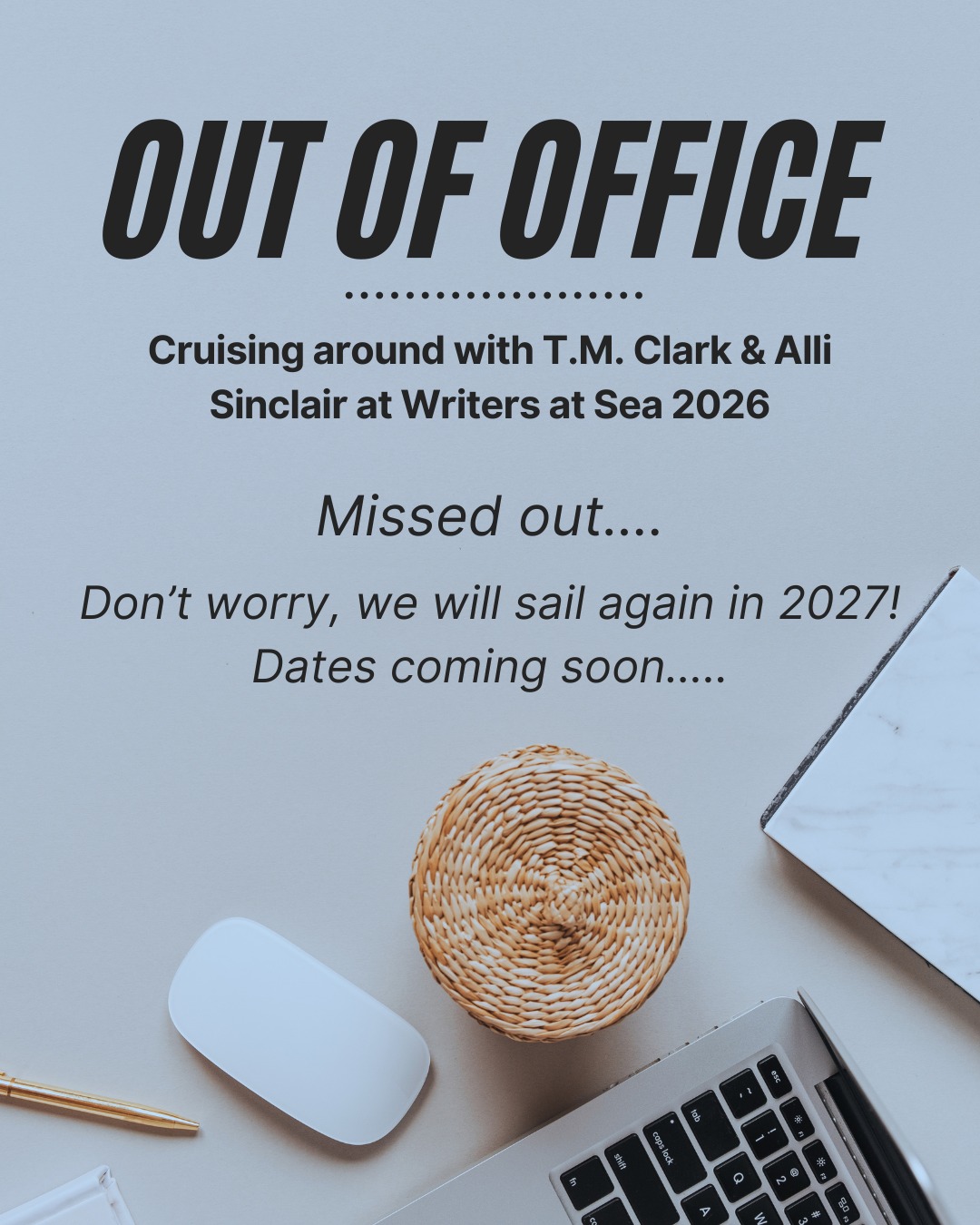 Today, we sail. 🚢
Not just across water but into clarity, courage, and stronger stories.
Writers at Sea 2026 is officially underway. 🌊✍🏽
Let’s write like we mean it.
#writersatsea #writersatsea2026 #cruising #writingcommunityofınstagram