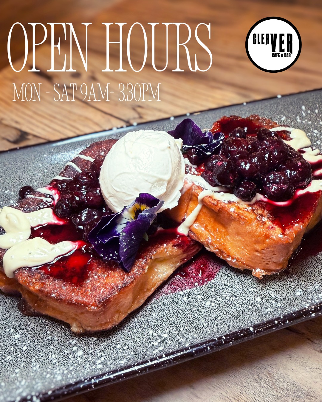 A little update from Cleaver, Long Eaton 🖤☕️
We’re making a small change to our opening hours so we can focus on bringing you even bigger and better things this year.
From now on, Cleaver Café & Bar will be closed on Sundays.
🍕We’ve also pressed pause on our Wednesday Pizza Evenings to make way for exciting things later this year.
Something you also may not know👇🏻
You can still join us Friday & Saturday evenings as part of @thebutcherslongeaton. Whether you're dining or just popping in for a drink at the bar. No booking needed if you’re just fancying a cocktail or a glass of something nice 🍷🍸
Same quality. Same vibe. Just evolving and levelling up ✨
Thank you as always for the support - we honestly couldn’t do it without you 🖤
#Longeatonfood #longeaton #supportlocal #brunch #nottinghamindependent