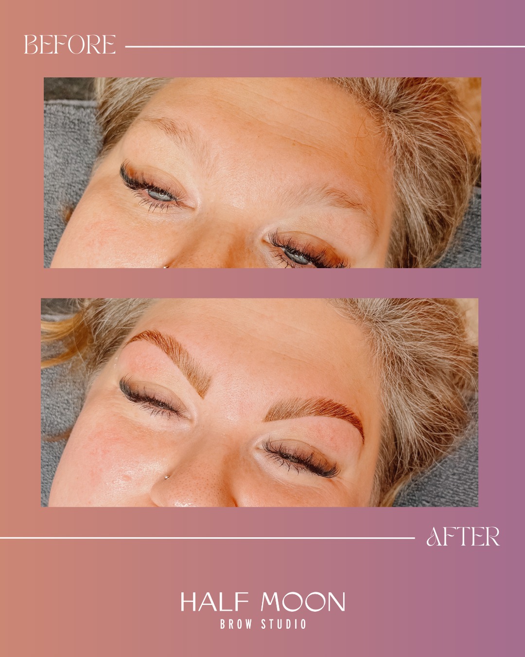 So what actually happens during a brow lamination? 🤔 We apply a lifting cream to relax the hair, brush them into your desired shape, then set them in place. The result? Fluffy, lifted brows that stay put for 6-8 weeks with zero daily maintenance. It's a game changer! ✨💕
🔥 Brows by @camorieetheesty
#BrowStudio #browlamination #IndyBrows #BrowGoals #beforeandafter #BrowTransformation #LashAndBrow #BrowLamination #shoplocal #SupportLocalIndy #IndianaBrows