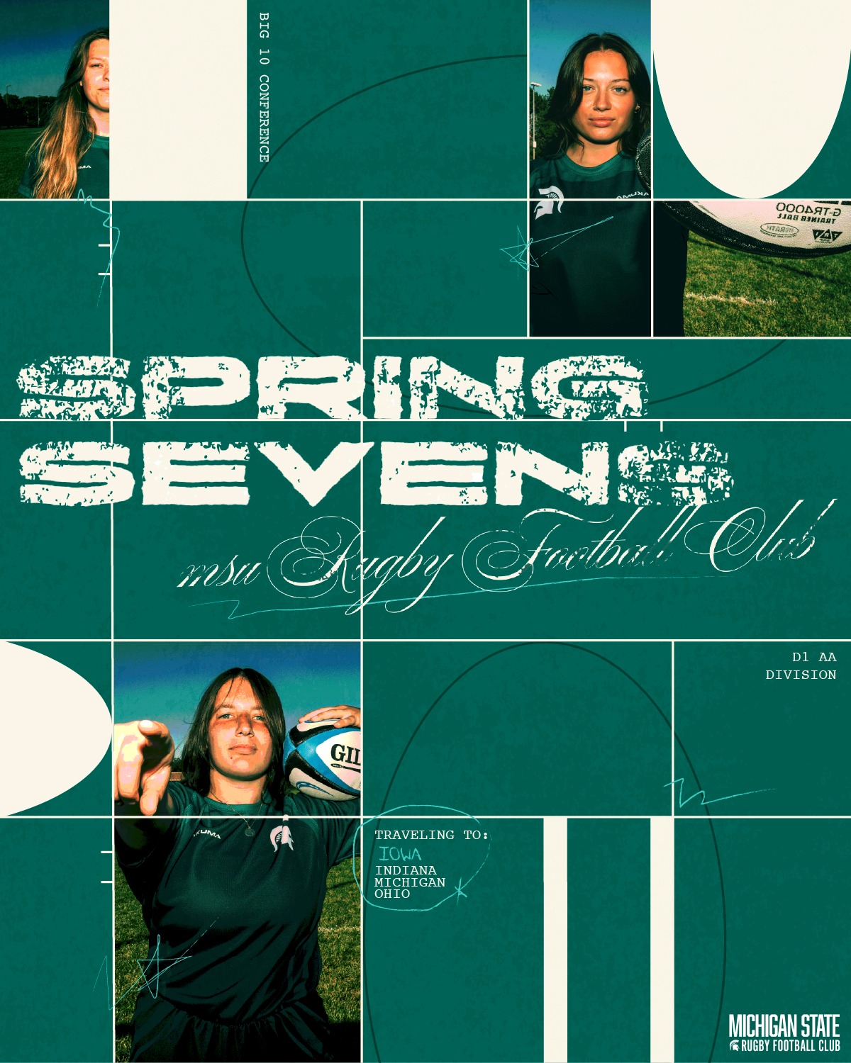 MSU Women’s Rugby is hitting the road for our Spring 7s season 🏉💚 We’ll be competing in qualifying tournaments with our eyes set on a championship spot 🤩 and it all starts in Iowa this weekend!
Traveling for these tournaments is an incredible opportunity, but it comes with long miles and added costs. If you’d like to support our journey, donations can be sent to our Venmo (linked below). Every bit truly makes a difference.
Venmo: @avaoneil
