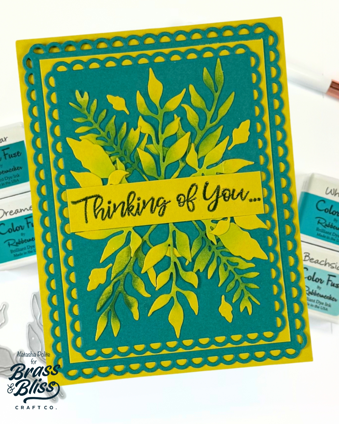 I am up on the @brassandblisscraftco blog sharing how I created this symmetrical beauty!
🌿 Click the link in my bio or stories to see a photo tutorial!
➡ https://blog.brassandbliss.com/how-to-make-a-high-contrast-symmetrical-card-that-wows/
#b#brassandblisscraftco #cardmaking #cardmaker #papercrafts #papercrafting #cardtutorial #cardmakersofinstagram #sharehandmadekindness