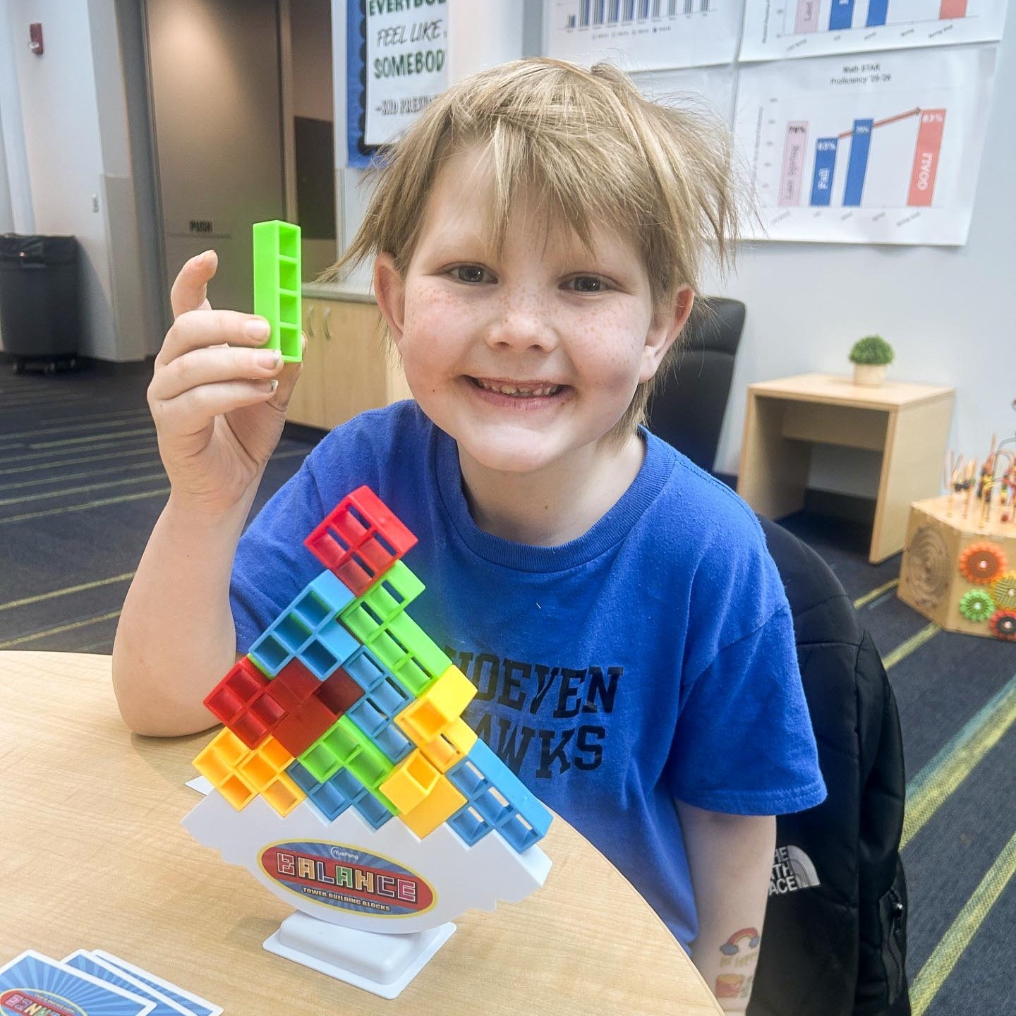 This is what Lunch Pals looks like. 💛
One lunch.
One mentor.
One very serious balancing challenge.
And yes… they balanced every single block.
It’s more than a game. It’s patience. Teamwork. Figuring it out together. And that little smile when you realize, “Hey… I did that.”
This is how confidence gets built. One lunch at a time. #lunchpals
