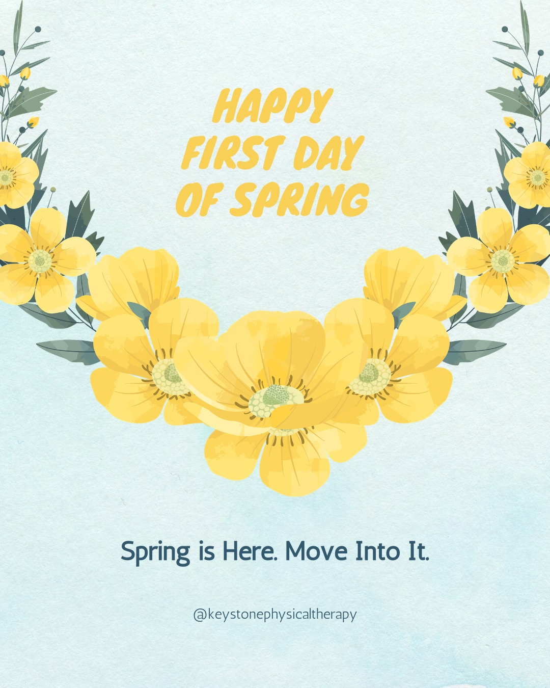 🌼 Hello, Spring!
A new season is the perfect time for a fresh start — longer days, warmer weather, and more opportunities to get outside and move. Whether it’s walking, gardening, golfing, or simply enjoying the sunshine, your body thrives on movement.
Spring is your reminder to move more, feel better, and take care of the body that carries you through every season. 🌿
Ready to move into spring pain-free? We’re here to help.
#FirstDayOfSpring #HelloSpring #SpringIsHere #MoveIntoSpring #PhysicalTherapy #MoveBetterFeelBetter #HealthyMovement #MovementIsMedicine #StayActive #SpringWellness #KeystonePT #MobilityMatters #ActiveLifestyle #InjuryPrevention #WellnessJourney #BrookfieldWI #WisconsinWellness #PTCare #StrongerEveryDay #FunctionalMovement #HealthyHabits #MoveWellLiveWell #PainFreeLiving #OutdoorMovement #SpringReset #WellnessMotivation #PhysicalTherapist #RehabStrong #HealthyLiving #SeasonOfMovement