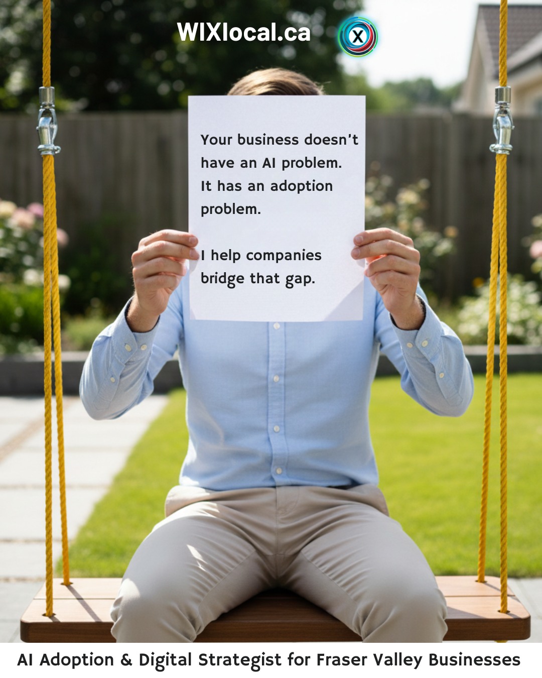 Most businesses know AI and digital change are reshaping how customers search, choose, and buy.
The challenge isn’t awareness — it’s knowing where to start and how to implement it properly.
WIXlocal.ca works with Fraser Valley businesses to improve visibility, streamline operations, and adopt AI in practical, business-focused ways that deliver real results.
Helping local and mid-market companies move forward with clarity, confidence, and a competitive edge.
📍 Fraser Valley
🤝 Local Business. Real Strategy. Practical AI.
#FraserValleyBusiness #BusinessGrowth #AIAdoption #DigitalTransformation #WIXlocal