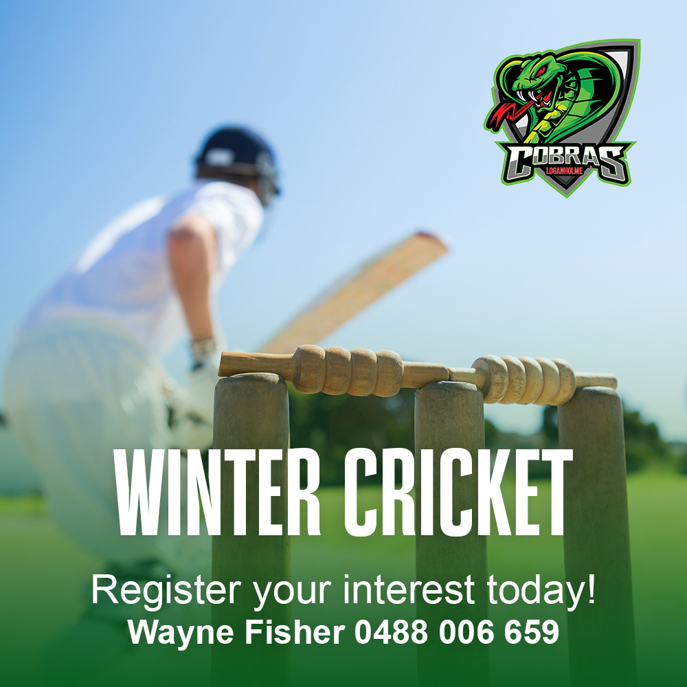 πππ WINTER CRICKET IS ALMOST HERE!!!
Summer might nearly be over, but the cricket continues!
If your child is interested in playing on through the off-season, we have opportunities for:
β
CGC Winter Cricket Competition (U10's to U12's)
β
Warehouse Cricket Competition (U12's to U16's)
β
Junior Cricket for U10's (Div 8 & Div 9)
If you haven't already, please fill out the EOI form which can be found here π https://docs.google.com/forms/d/e/1FAIpQLSeOg8D15LsA3zZ3XmjwVh8BCEiwUw9JY5sMu9nFdPVPNNAkIw/viewform
Go Cobras π
