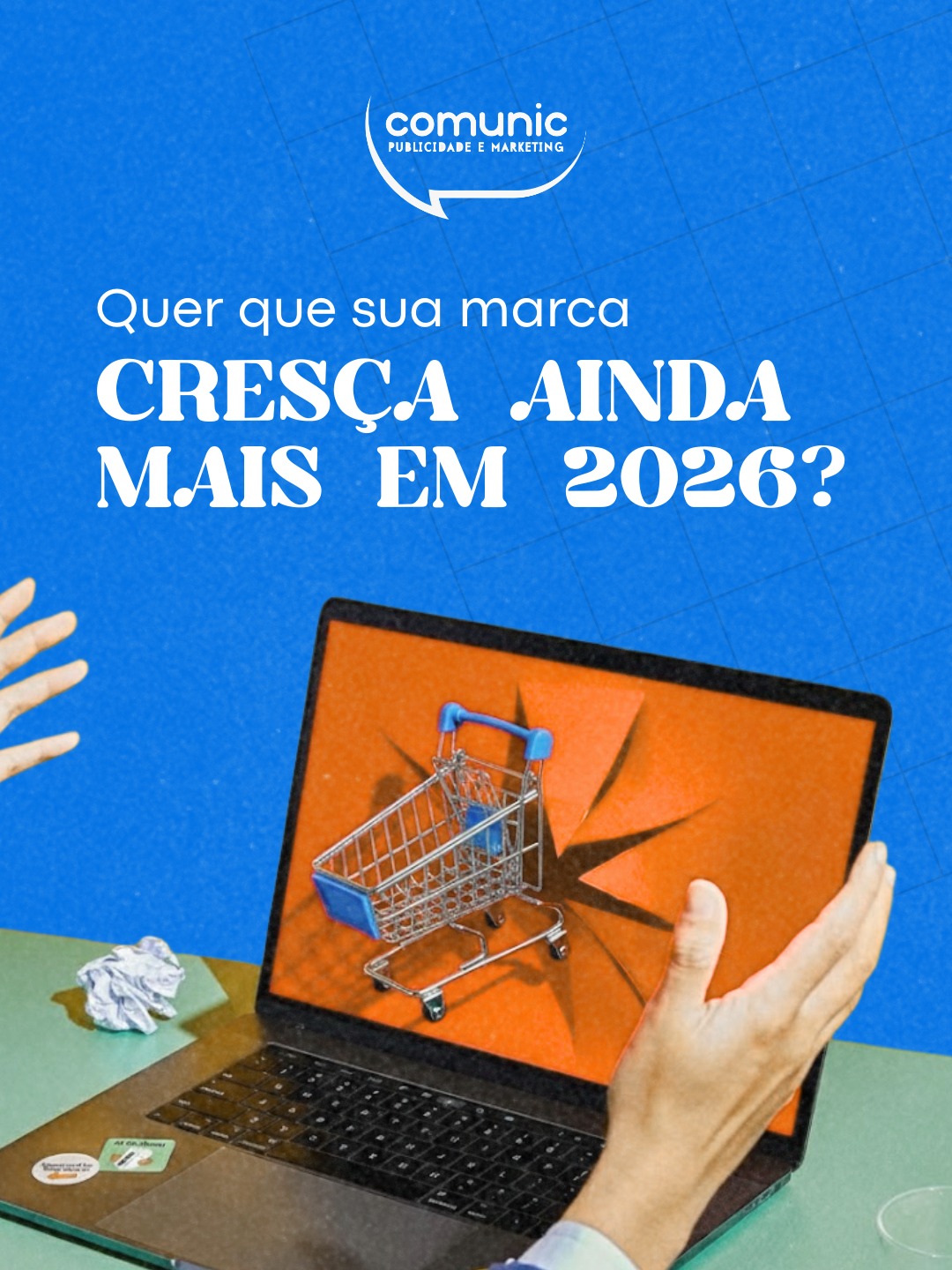 Se você quer:
✔️ Mais visibilidade
✔️ Mais autoridade
✔️ Mais clientes
✔️ Mais previsibilidade
Então você precisa de estratégia, não apenas posts.
Envie uma mensagem com a palavra CRESCER e vamos conversar.
