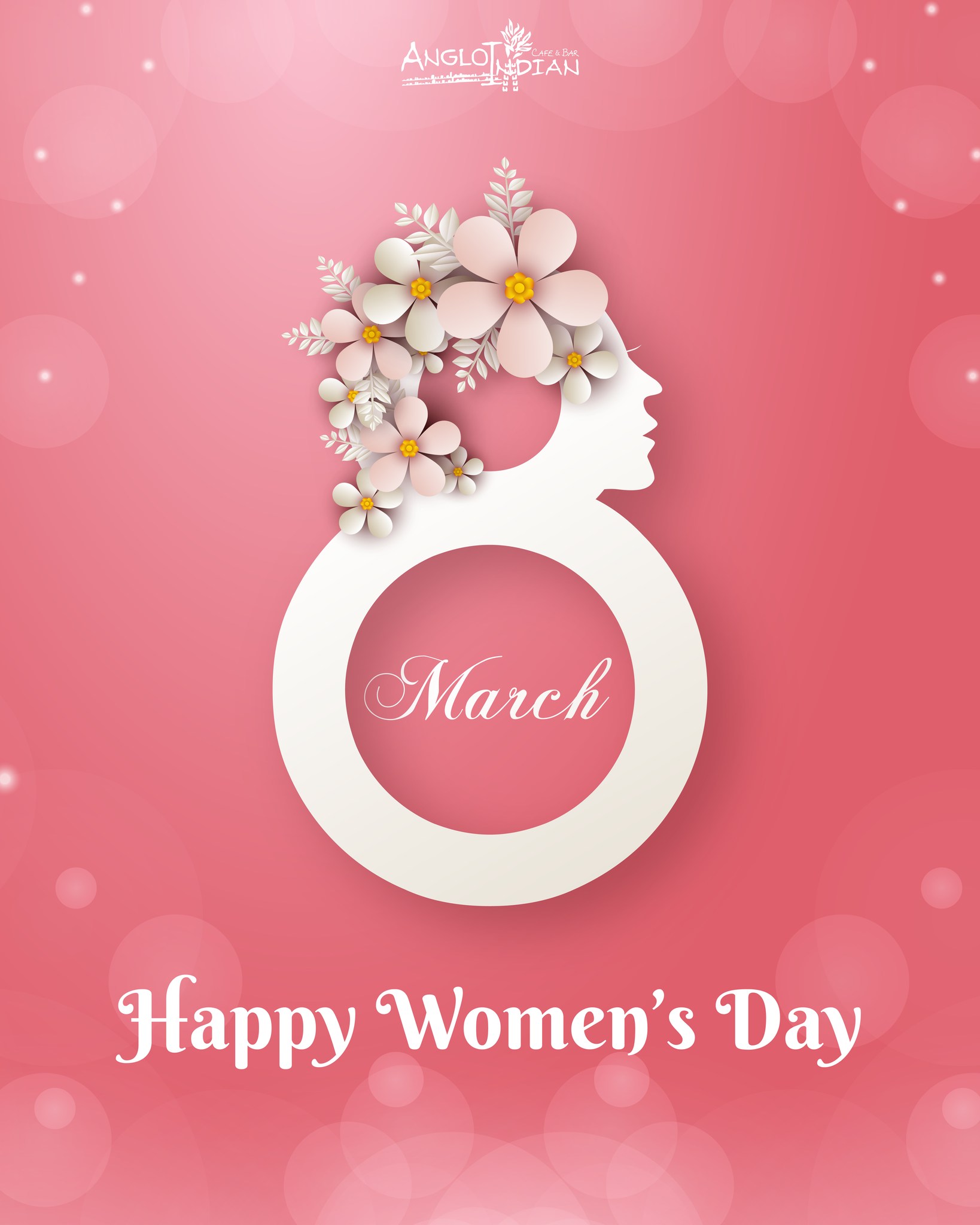 To the women who lead, create, nurture, support, and inspire every day — this one’s for you.
Here’s to strength, resilience, kindness, and the quiet courage that shapes our world in countless ways.
Happy International Women’s Day.
From all of us at Anglo Indian Café & Bar.
—
Anglo Indian Cafe & Bar
📍 1 Shenton Way, #01-08, Singapore 068803
📞 6636 9411
📍 30 Victoria St, #01-13 CHIJMES, Singapore 187996
📞 6873 2750
📍 5 Straits View, #01-10 Marine One West Tower, Singapore 018935
📞 6284 2990