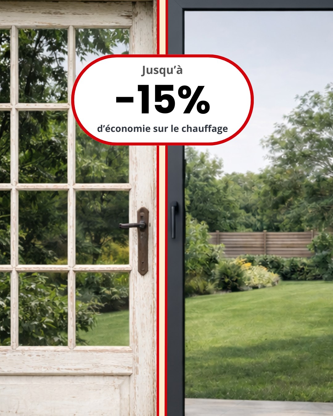 Changez vos menuiseries, gagnez en confort et réduisez vos factures 🌿
Des fenêtres et portes performantes limitent les pertes de chaleur, améliorent l’isolation acoustique et diminuent la consommation d’énergie.
Le remplacement d’anciennes menuiseries (simple vitrage, portes peu étanches) par des modèles récents et performants peut réduire jusqu’à 40 à 50 % les déperditions de chaleur au niveau des ouvertures et permettre 10 à 15 % d’économies sur le chauffage selon le logement.
En choisissant des matériaux durables et une pose réalisée par un professionnel qualifié, vous améliorez votre habitat tout en réduisant votre impact environnemental.
✨ Un investissement durable pour votre confort… et pour la planète.
#isolation #efficacitéenergetique #portamax #economiesdenergie