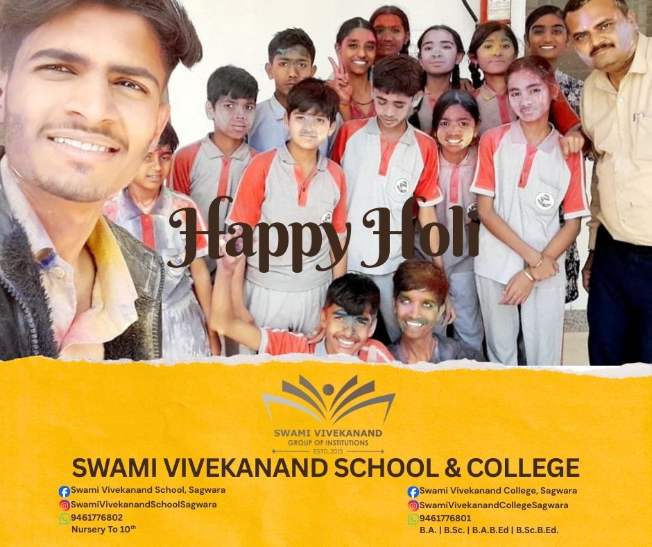 पिचकारी की धार, गुलाल की बौछार, अपनों का प्यार... यही है होली का असली त्यौहार! 🌈✨
आज सारे गिले-शिकवे मिटाकर, दिल से दिल मिलाने और खुशियों के रंग उड़ाने का दिन है। आप सभी को रंगों के इस महापर्व की ढेर सारी शुभकामनाएँ! 🎨❤️
बुरा न मानो, होली है! 🥳
#HappyHoli #Holi2026 #ColorsOfJoy #SagwaraHoli #svcsagwara #svssagwara