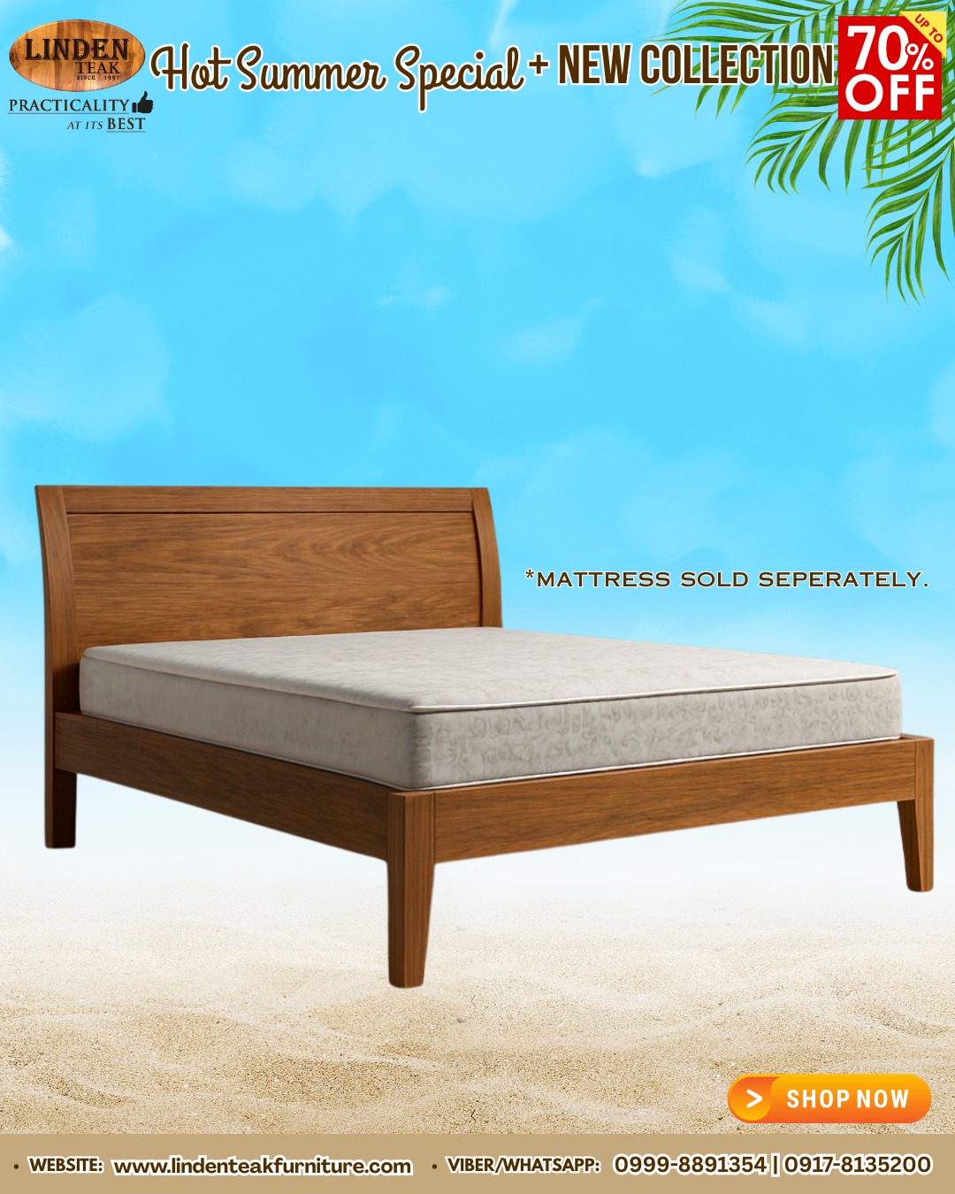 🔥 Hot Summer Special + New Arrival 🔥 Up to 70% OFF on Selected Items!
☀️ The heat is on and so are the savings! 🌴 Discover our hottest summer deals plus exciting new arrivals you’ll absolutely love! From must-have pieces to fresh new finds, this is your perfect time to shop and save BIG! 💛
Don’t miss out — these deals are too hot to handle and won’t last long! 🔥
Ask now! Here are the details:
SHOWROOMS:
☀️ Pitimini, Quezon City (Main Office)
Landline: 8372-2892
Mobile: 0999-889-1354 | 0999-889-1407
☀️ CW Home Depot Commonwealth,
2nd Floor, Quezon City
Mobile: 0999-889-1403
🌞🏖️ For more information or assistance, please contact our friendly customer support team at 0999-889-1354 and look for Irish, Angie, or Tine.
🌊 Not valid with other promos or discounts.
🌊 Promo runs until May 2026 or while allocated stocks last.
🌊 Items are subject to availability (limited stocks only).
🌊 Payment via cash, check, bank transfer, OTC, or GCASH only.
🌊 Delivery charges may apply.
Shop now and make this summer unforgettable! 🌞✨
#SummerSale #HotDealsPH #FurniturePH #HomeEssentials #SulitDeals #UpTo70Off #ShopNowPH #ViralFinds