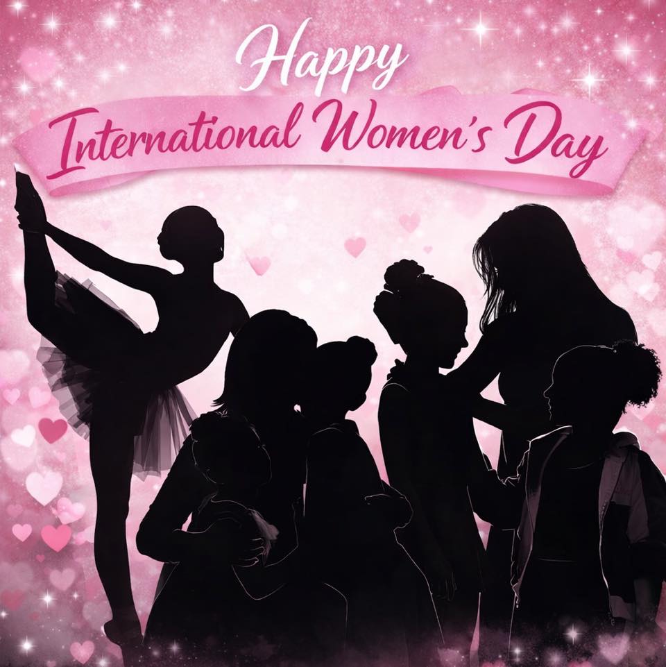 ✨ Happy International Women’s Day ✨
Today we celebrate the incredible women in our dance community - our dancers, teachers, and dance mums who inspire, support and uplift each other every day. 💗
Thank you for the passion, strength and love you bring to dance and to our community.
💃 Keep dancing.
💪 Keep inspiring.
💗 Keep supporting one another.