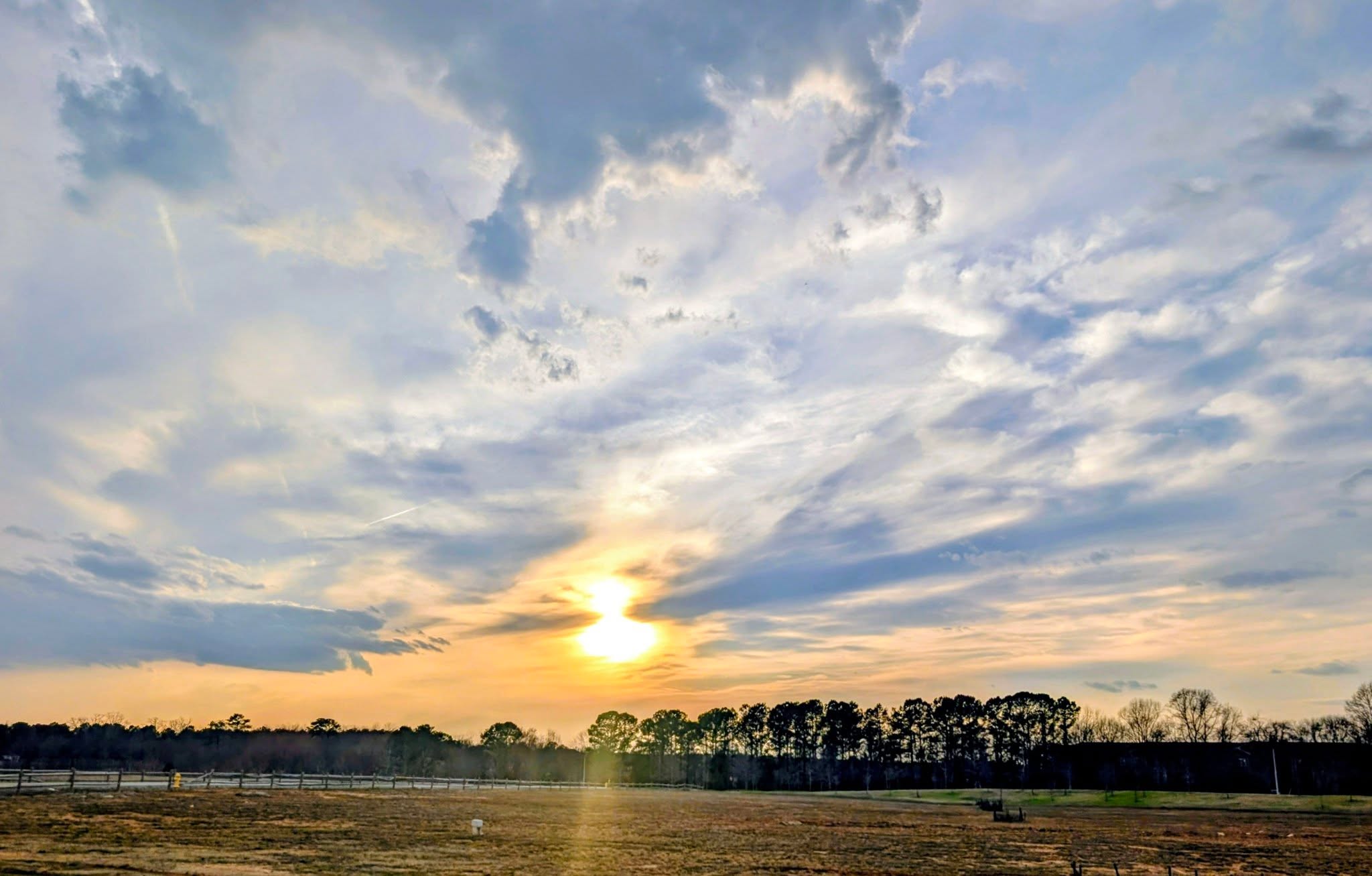 The heavens declare the glory of God; the skies proclaim the work of His hands.