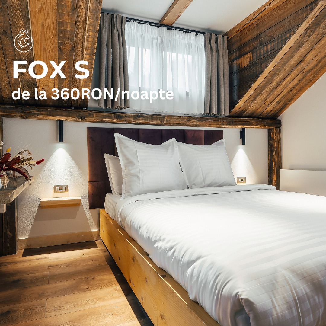 🇷🇴
La Fox Chalet oferim trei tipuri de camere, create pentru confort și liniște în mijlocul naturii.
În camerele moderne FOX S vei găsi tot ce ai nevoie pentru o ședere plăcută în Valea Sălătrucului, fiecare cameră având baie proprie și o atmosferă caldă și relaxantă.
Sejurul include acces la sauna din cadrul Tihna Spa House, o drumeție ghidată și o clasă de fitness. Ciubărul exterior este disponibil la cerere, contra cost, iar micul dejun poate fi oferit la cerere.
Tarife începând de la 360 RON / noapte
Sejur minim: 2 nopți
Toate camerele sunt dotate cu aer condiționat.
Proprietate pentru nefumători. Animalele de companie nu sunt permise.
Check-in: 15:00 | Check-out: 10:00
Pentru rezervări, vizitați foxchalet.com
🇬🇧
At Fox Chalet, we offer three types of rooms designed for comfort and simplicity in the mountains.
Our modern FOX S rooms have everything you need for a memorable stay in the Salatruc Valley, each with its own private bathroom and a calm, cozy atmosphere.
Your stay includes access to the sauna at Tihna Spa House, a guided hike, and a fitness class. The outdoor wooden hot tub is available upon request for an additional fee, and breakfast can also be arranged upon request.
From 360 RON / night
Minimum stay: 2 nights
All rooms are equipped with air conditioning.
Non-smoking property. Pets are not permitted.
Check-in: 15:00 | Check-out: 10:00
To book, visit foxchalet.com
#FoxChalet | #FoxChaletBucovina | #Bucovina | #VisitBucovina | #DiscoverRomania | #MountainRetreat | #BoutiqueStay | #RomaniaTravel | #HiddenRomania | #SlowTravel #regenerativetravel #pasteinbucovina #theroadtofoxchalet