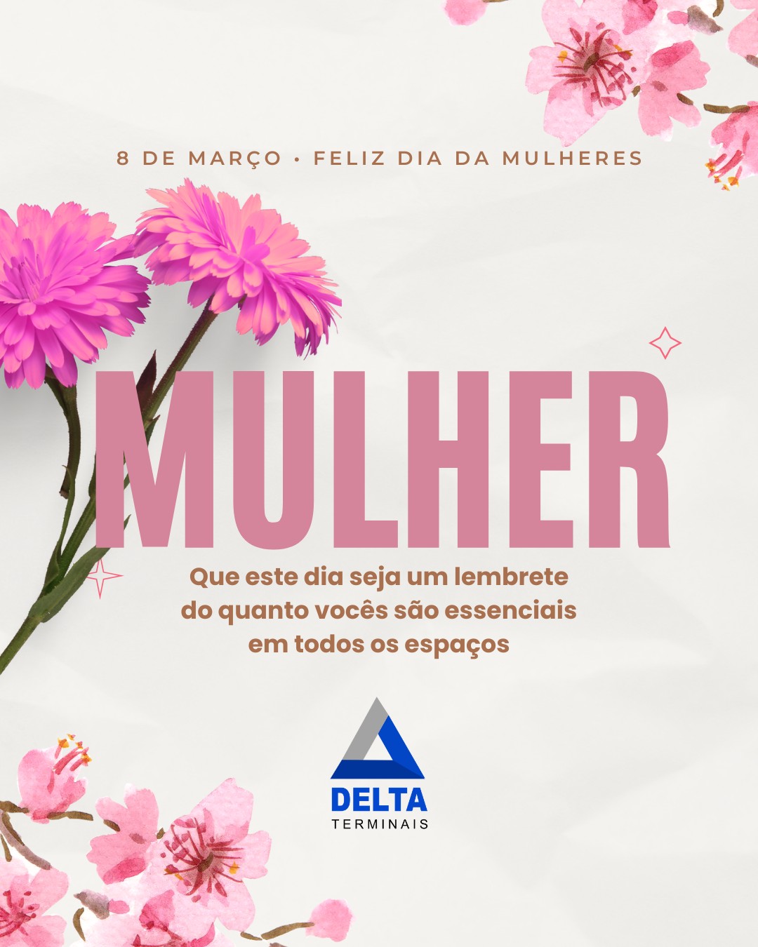 A história do mundo também é escrita pela força, talento e dedicação das mulheres. Que nunca falte reconhecimento e respeito.