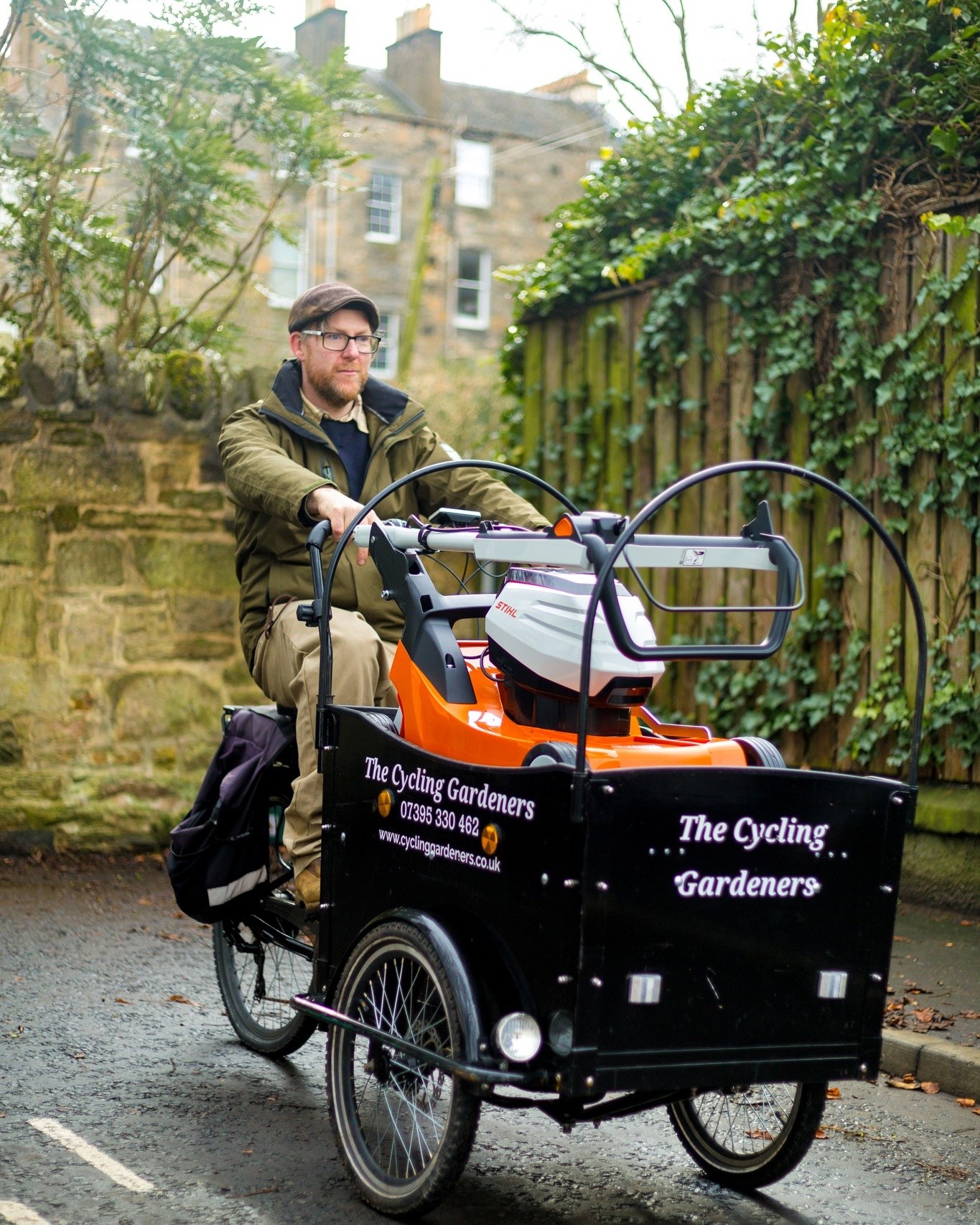 The Cycling Gardeners are back in full swing for the garden maintenance season! We have space for new clients. Garden Maintenance Specialists, get in touch for costs and more information about our services! π΄ββοΈπΏ #Gardeners #Maintenance