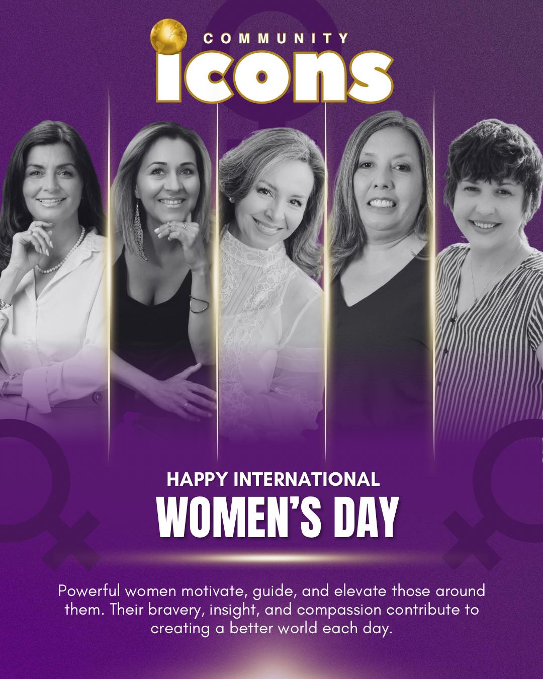 Today, we celebrate the women who lead with courage, build with purpose, and inspire change in ways both seen and unseen.
Across every industry, community, and generation, women continue to shape the world through their resilience, vision, and compassion. Their influence uplifts families, strengthens communities, and opens doors for those who follow.
At Community Icons, we believe these stories matter. They deserve to be told, celebrated, and preserved.
Happy International Women’s Day to the women whose leadership, strength, and brilliance move our world forward.
#CommunityIcons #TimelessInfluence #InternationalWomensDay #WomenWhoLead #WomenWhoInspire #IconsAmongUs
@cinthyaq71 @lindavsalon @basacaart.photography @lopezschulz @true_hugh @barbs_circle @almahealthcare @jovan_quin
