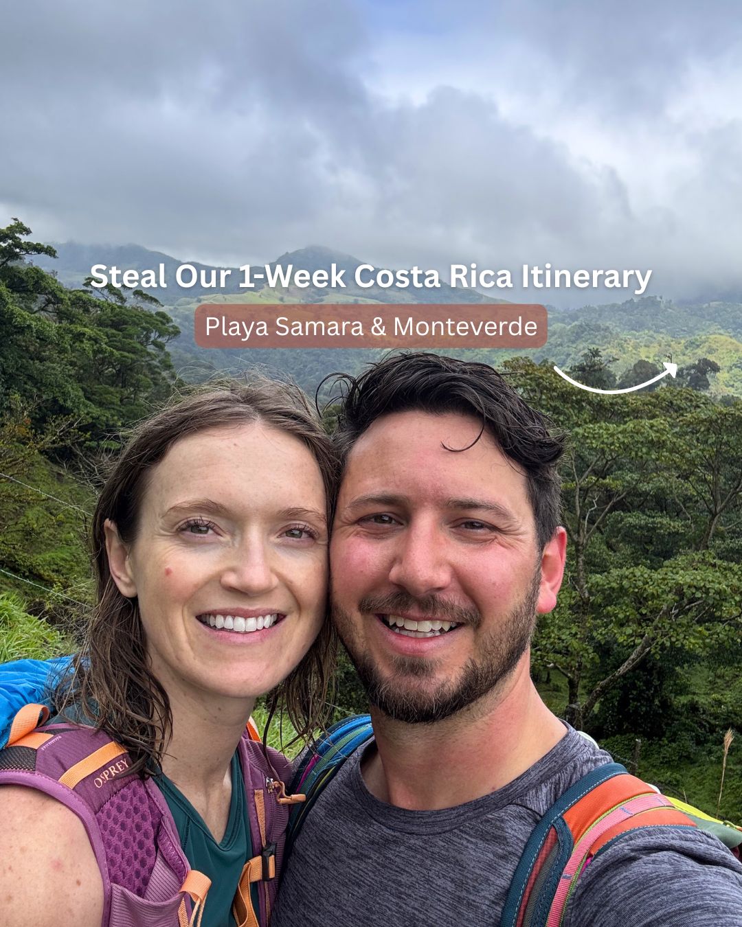 If you have about a week to explore, this itinerary gives you a little bit of everything: beaches, wildlife, waterfalls, and cloud forest hikes.
These are the exact stops that made the trip feel adventurous but still relaxed. Save this for when you’re planning your own Costa Rica adventure ✨
#costaricaitinerary
#emoutdoors
#centralamericatravel
#adventuretravel
#outdoortravel