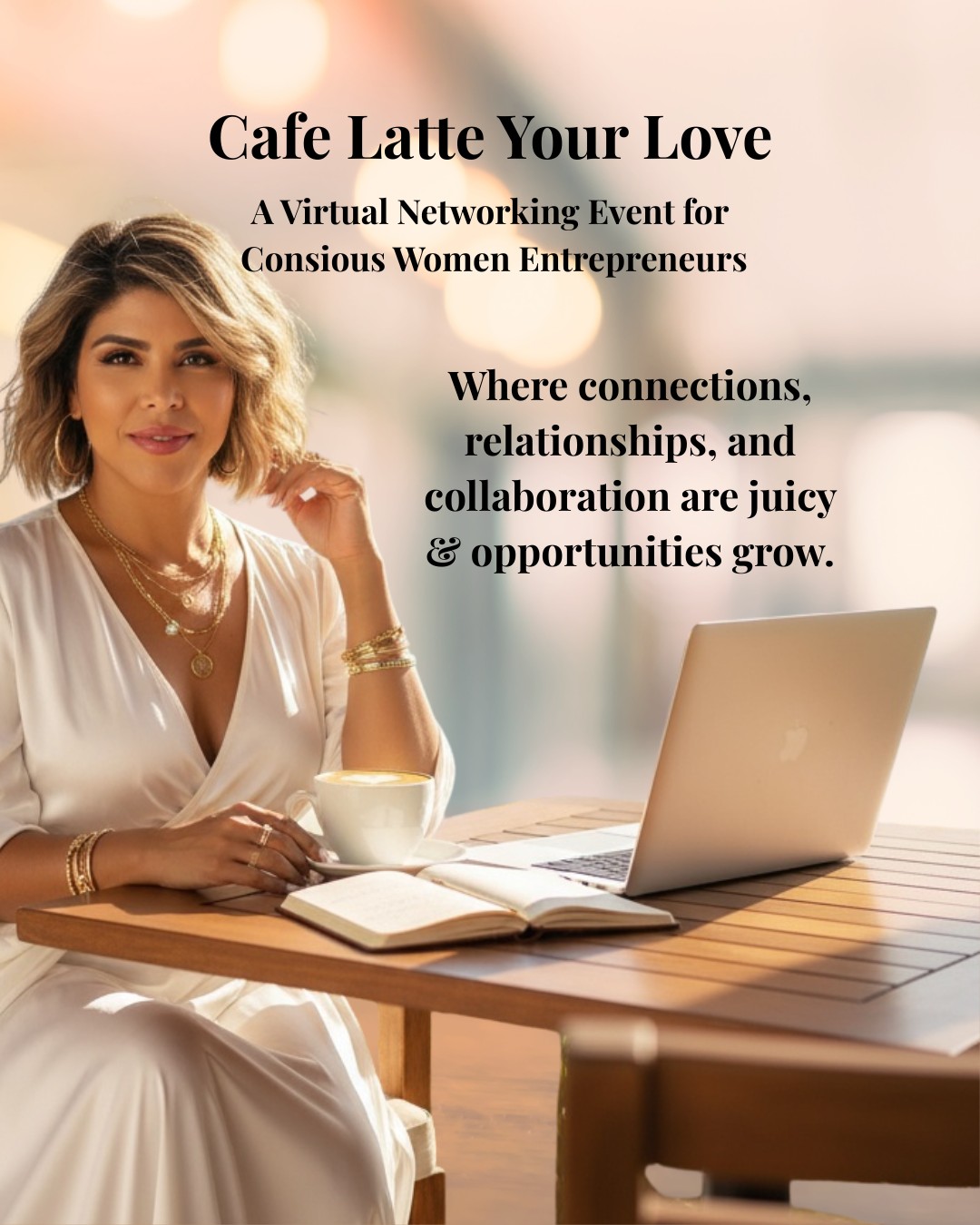 Where connections, relationships, and collaboration are juicy & opportunities grow.
Join us every first week of the Month DM Cafe for your link
#fyp #women #entrepreneur #feminineenergy #selflove2026 #networking #networkingtips #NetworkingWorks #NetworkingEvent #networkingevent #networkingjurídico #networkingestratégico #networkingconpropósito #networking #NetworkingOpportunity