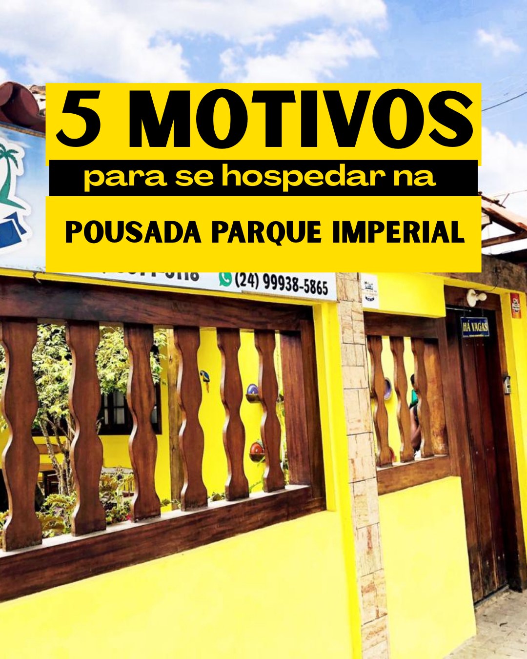 5 motivos para se hospedar na Pousada Parque Imperial 🌿🏡
1️⃣ Localização privilegiada, perto do centro histórico e com fácil acesso à rodoviária.
2️⃣ Café da manhã opcional, para quem prefere mais liberdade ou quer economizar.
3️⃣ Ambiente familiar, com atendimento feito pela nossa própria família, com carinho e atenção.
4️⃣ Estacionamento gratuito, mais comodidade para quem vem de carro.
5️⃣ Indicação de passeios, ajudamos você a aproveitar o melhor de Paraty.
Venha viver dias tranquilos e especiais em Paraty! ✨
📲 Faça sua reserva e venha nos visitar.
#pousadaparqueimperial
#paraty
#paratyrj
#pousadaemparaty
#hospedagemparaty
#turismoemparaty
#visitparaty
#centrohistoricodeparaty
#viajarfazbem