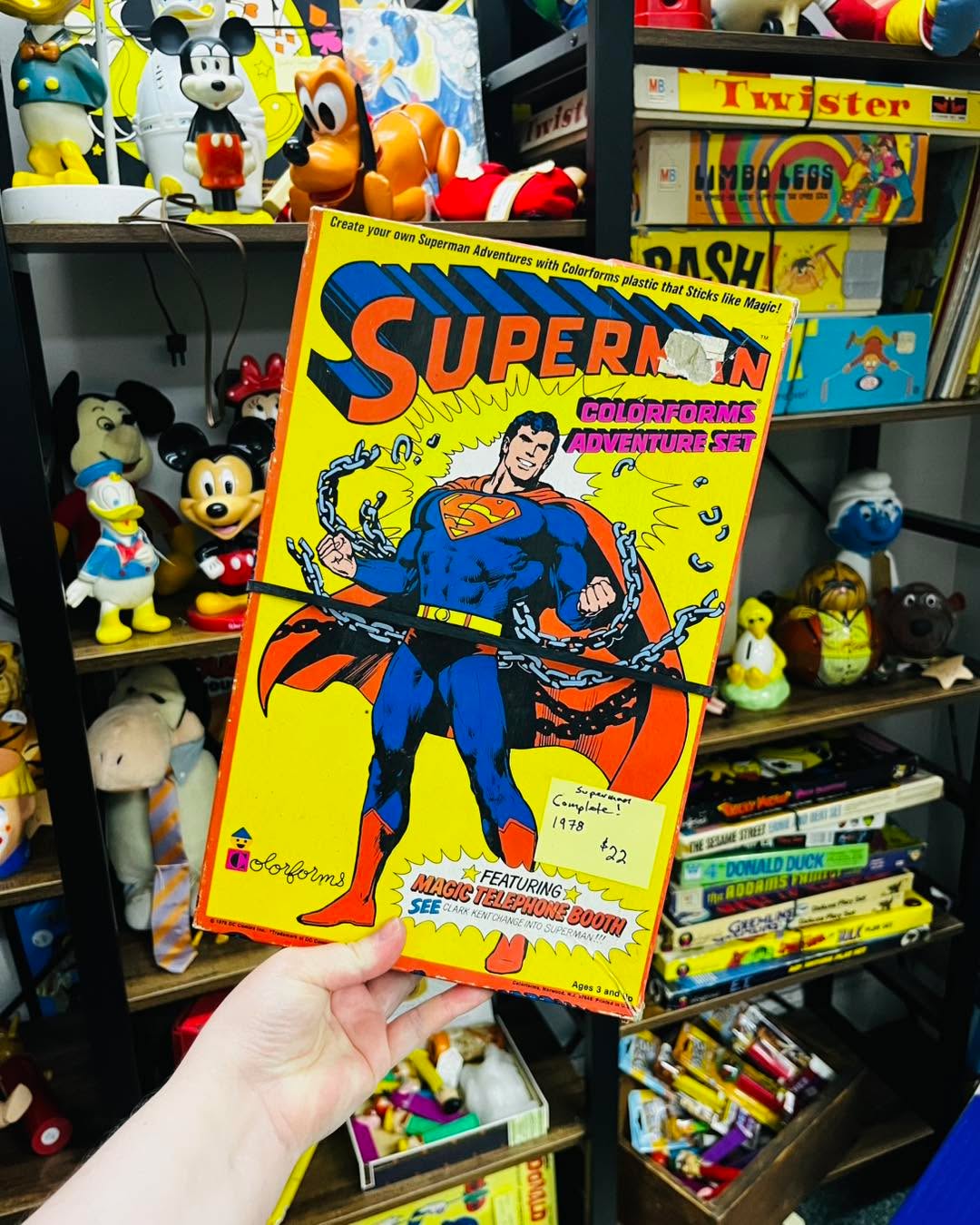 Holy moly! Look at these COLORFORMS. 😍 we just got a huge collection of these in. There’s even more than we have pictured here. You HAVE to come see the incredible new arrivals in the Pop Culture Room.
