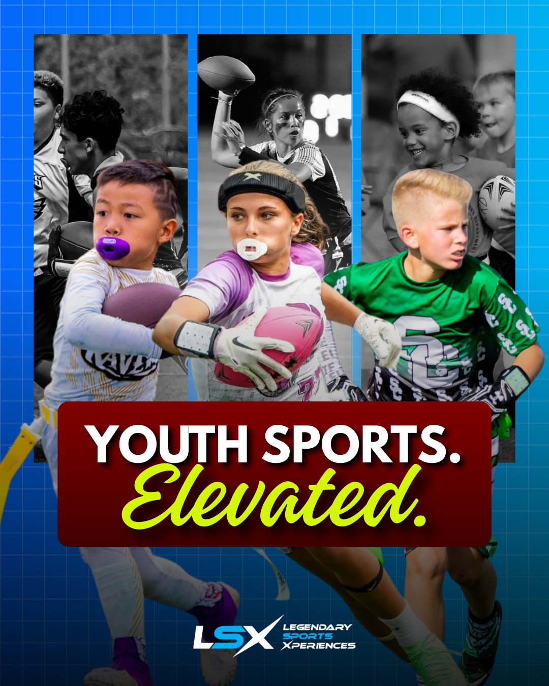 Youth sports deserve more than just another tournament. At Legendary Sports Xperiences, we design events that feel as big as the dreams of the athletes playing in them.
Iconic venues. Professional game-day environments. Moments families will remember forever.