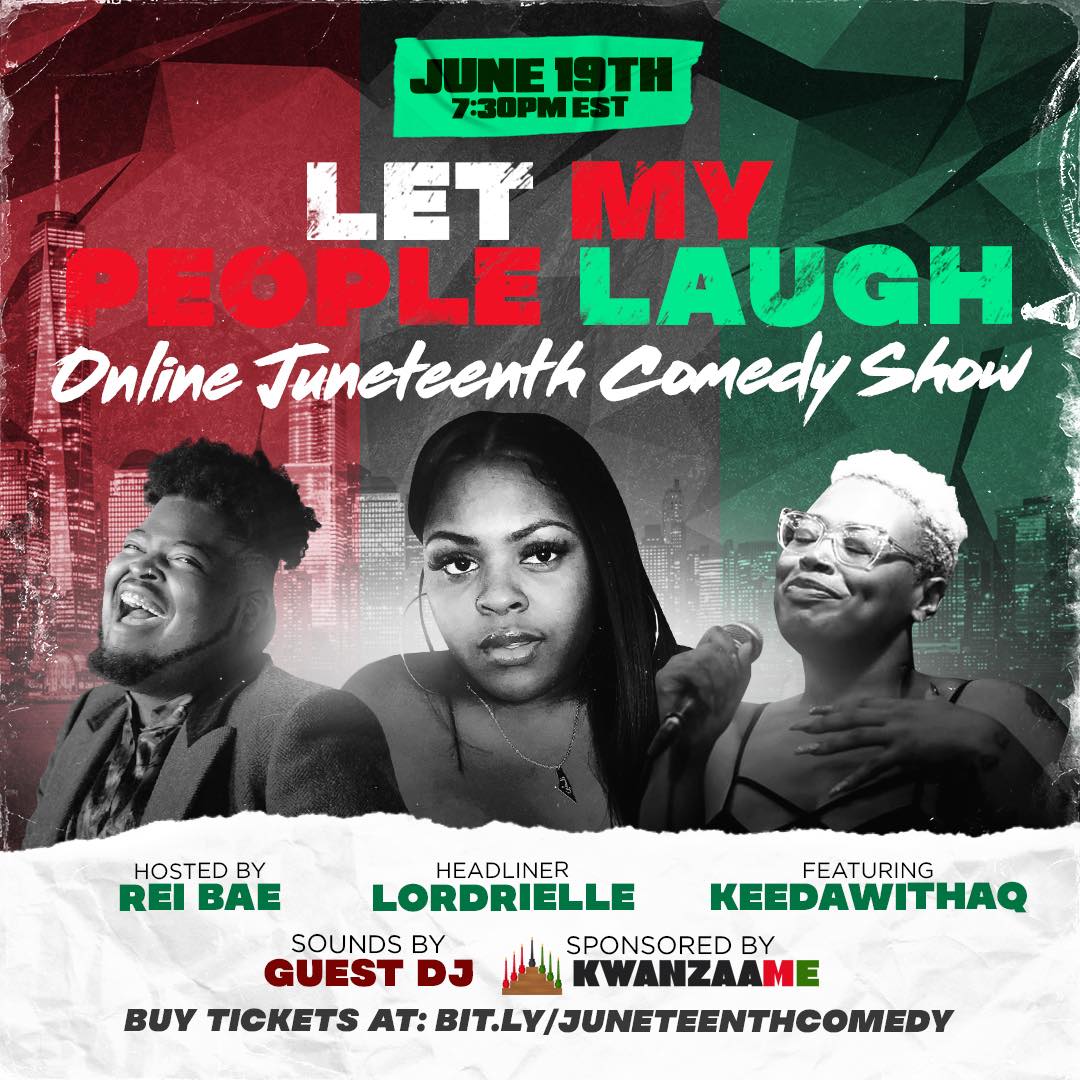5 years ago I launched KwanzaaMe with a online Juneteenth comedy show… I’m feeling nostalgic should I run it back?