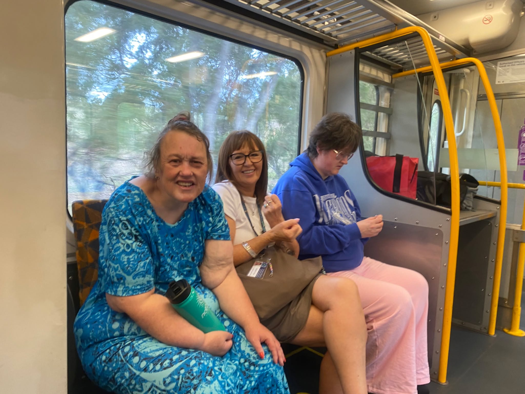 Yesterday, the GO Green group took the train from Seymour to Wandong, for a ladies lunch out at Magpie and Stump! 🥗🍃✨ What a fantastic trip, and even more awesome way to catch up with friends, practice our public transport skills and get a change of scenery all in one!
#GoulburnOptions #BiggestLifePossible #DisabilitySupportServices #DisabilitySupport