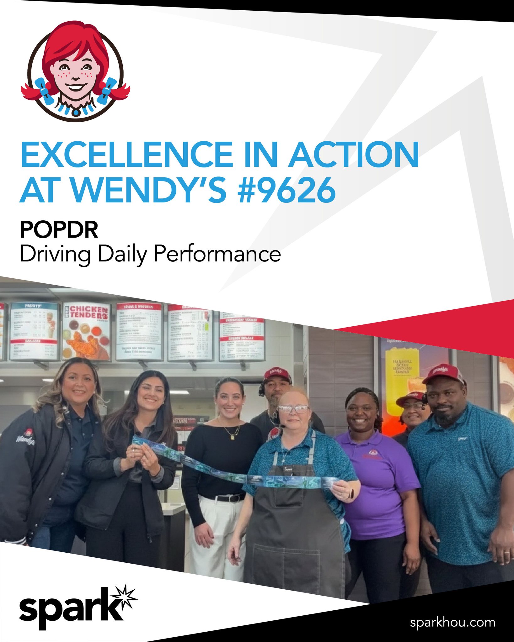Momentum starts with a spark and standards fuel the flame.
At Wendy’s #9626, Susan and her team brought POPDR to life through strong leadership, consistent execution, and full accountability to the guest experience.
When people are developed and systems are followed with intention, excellence becomes the expectation.
This is how we build leaders.
This is how we build legacy.
#TeamMomentum #LeadershipInAction #RestaurantLife #BuiltForExcellence #TeamGrowth