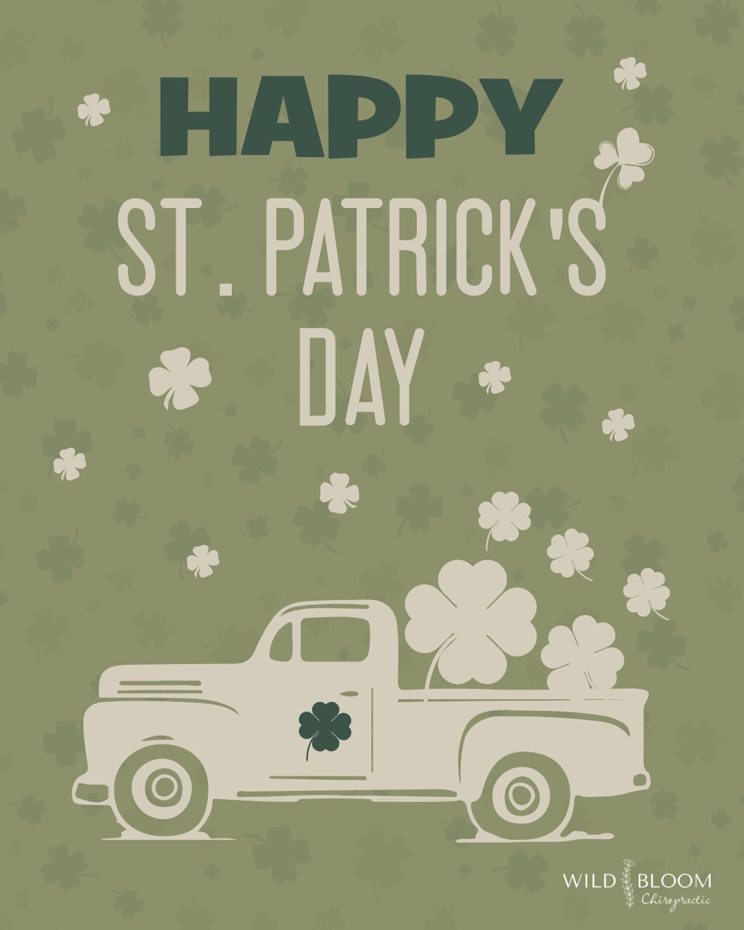 Lucky you… your nervous system found us! 🍀
This St. Patrick's Day, remember the real pot of gold is a healthy, balanced nervous system. Chiropractic care helps keep your spine aligned so your body can function at its best.
.
.
.
#wildbloomchiro #gallatintn #sumnercounty #stpatricksday #health #lucky #chiropractic