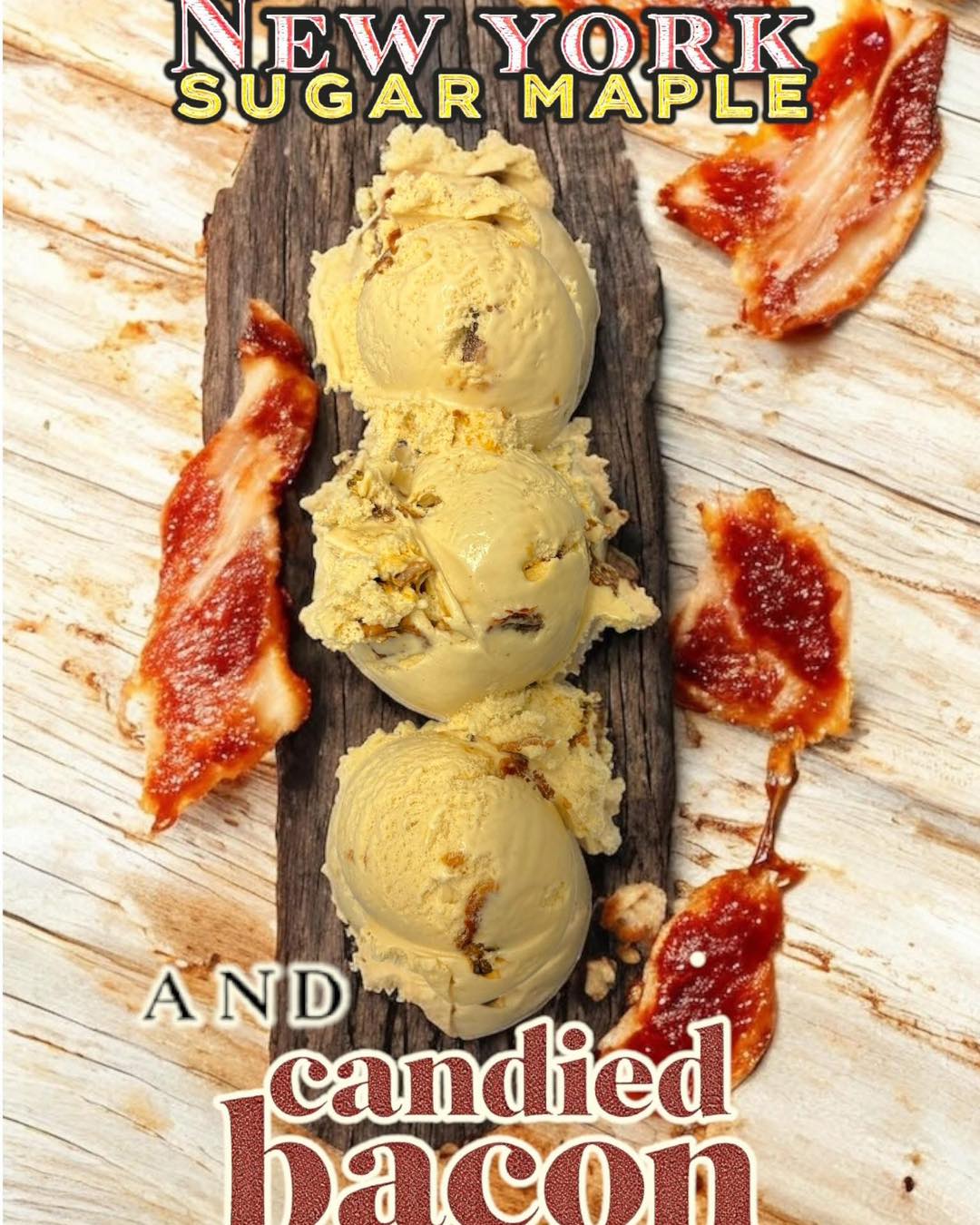 🌧️ What a rainy day here in Fairport! Honestly, it feels like the perfect day for bacon and bananas… maybe not together! 😄
But today we do have a single tub of our Maple Bacon ice cream out in the case, and there’s still a little bit left of our Banana ice cream if that’s more your style. 🍌🥓🍨
Feeling a little adventurous? We also have our Spicy Chocolate for those who like a little kick with their sweet!
Rainy days are calm, relaxing, and the perfect excuse to slow down. So why not come relax with us and enjoy some ice cream? 🍨