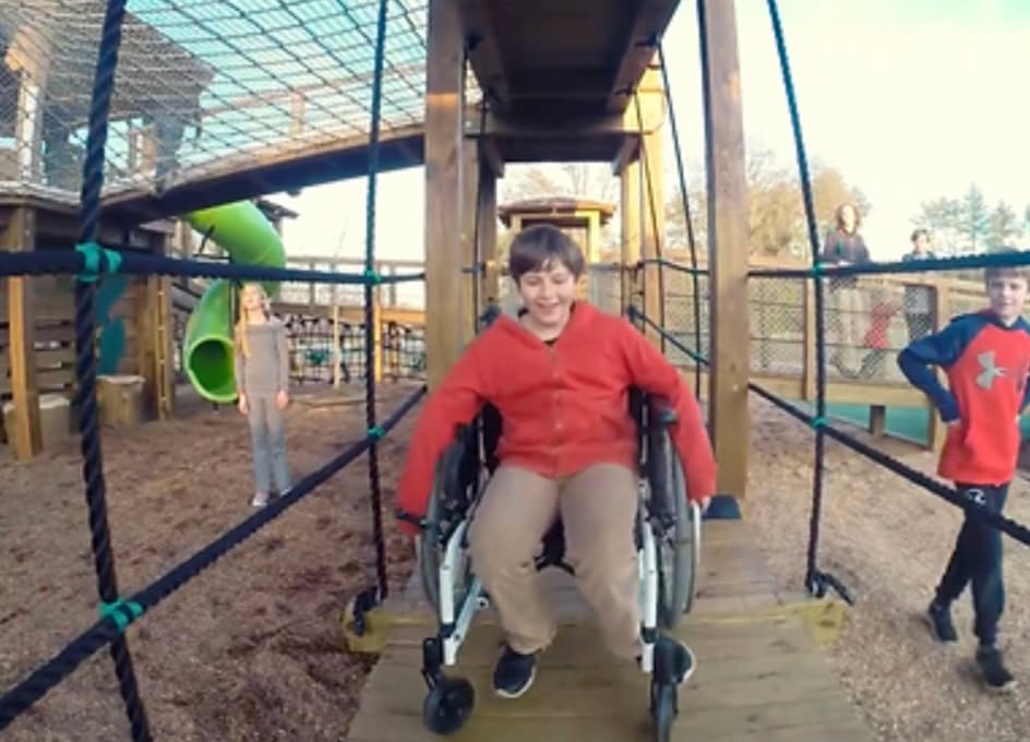Naturally inclusive design and build.
#everyonesplayground
