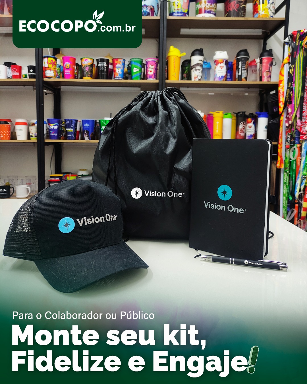 Engajar também é criar hábitos.
Quando uma marca utiliza itens reutilizáveis em kits de onboarding ou ações promocionais, ela não está apenas entregando um produto. Está incentivando uma nova forma de consumo.
Um copo reutilizável, por exemplo, acompanha a rotina do público, reduz descartáveis e mantém a marca presente no dia a dia.
E é exatamente aí que acontece a conexão.
Porque quando um produto continua sendo usado, a marca continua sendo lembrada: com propósito.
EcoCopo, reutilizar também é uma forma de construir marca.
#EcoCopo #ConsumoConsciente #Onboarding #EventosSustentáveis #BrindesSustentáveis