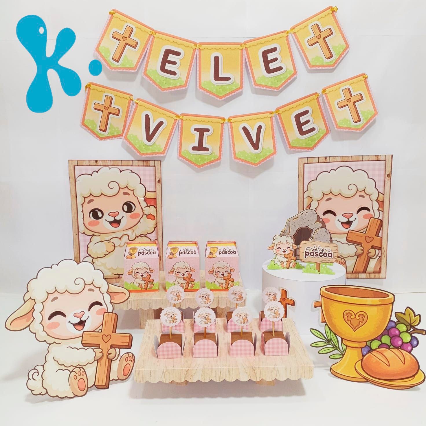 Kit de Páscoa Religioso “Ele Vive” ✝️🐑
A Páscoa também pode ser uma oportunidade bonita para mostrar às crianças o verdadeiro significado desta data.
Este Kit de Páscoa Religioso Infantil “Ele Vive” foi criado para celebrar a esperança, a fé e a alegria da ressurreição de uma forma delicada e acessível aos mais pequenos.
Os cordeirinhos, a cruz, o pão e o cálice criam uma decoração suave e simbólica, perfeita para transformar a mesa numa celebração cheia de significado.
Uma forma bonita de juntar família, fé e infância num mesmo momento.
O kit inclui vários elementos para montar facilmente uma mesa temática:
✨ Bandeirola “Ele Vive”
✨ Cartazes decorativos
✨ Figuras grandes de mesa
✨ Topo de bolo personalizado
✨ Caixinhas para doces
✨ Toppers para cupcakes
Ideal para:
🐑 Celebrações de Páscoa em família
🐑 Festinhas na catequese
🐑 Eventos religiosos infantis
🐑 Momentos especiais de partilha
Porque a Páscoa também é sobre ensinar valores enquanto criamos memórias felizes.
👉 Conheça este kit no site.
https://www.kidsart.com.pt/product-page/kit-de-p%C3%A1scoa-religioso-infantil-ele-vive
#PáscoaCristã
#PáscoaReligiosa
#EleVive
#PáscoaComCrianças
#FéEmFamília
#DecoraçãoDePáscoa
#FestaInfantilCristã
#KidsArt
#FestaPersonalizada
#MãesDePortugal