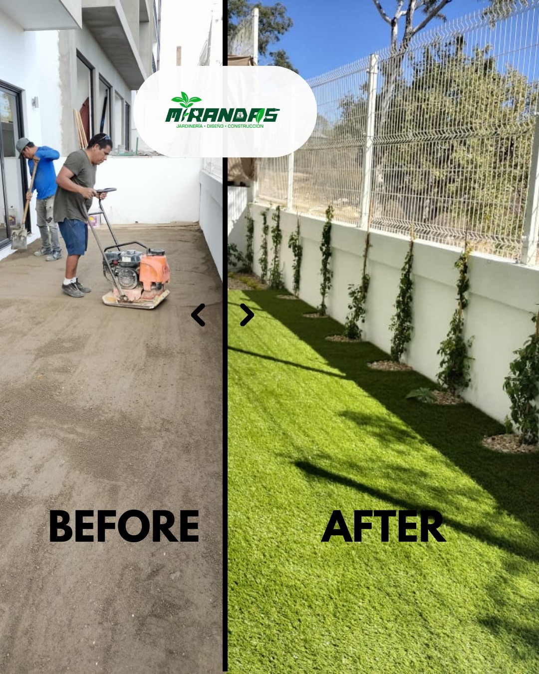 ✨🌿 Antes y después que hacen la diferencia 🌿✨
Así transformamos este patio en un espacio más funcional, limpio y agradable para disfrutar.
📞 Cotiza tu proyecto: 624 358 2814
Jardinería Mirandas – Trabajando para ti