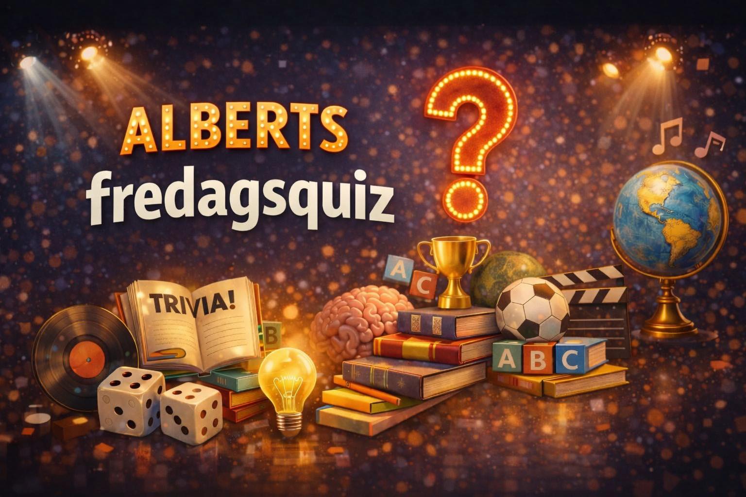 🎉 Albert er klar med ny quiz fredag 🎉