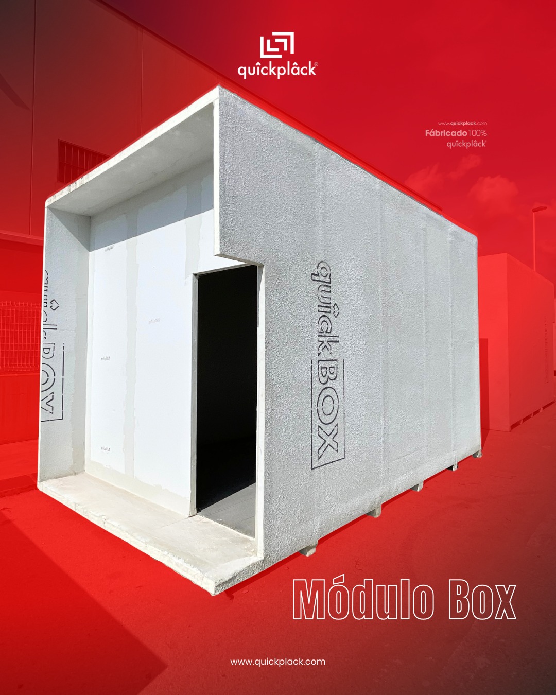 ¿Ya conoces el diseño de nuestros Box fabricados en quîckplâck? ✨ Desliza y mira lo espectacular que es el resultado. ¡Lo tenemos en stock! Si tienes dudas, agenda una cita en fábrica y compruébalo tú mismo.
Innovación, diseño y rapidez… todo en un solo módulo.
¡Contáctanos!
📲 +34 606 85 20 13
📲 +34 619 19 93 99
Más información en www.quickplack.com