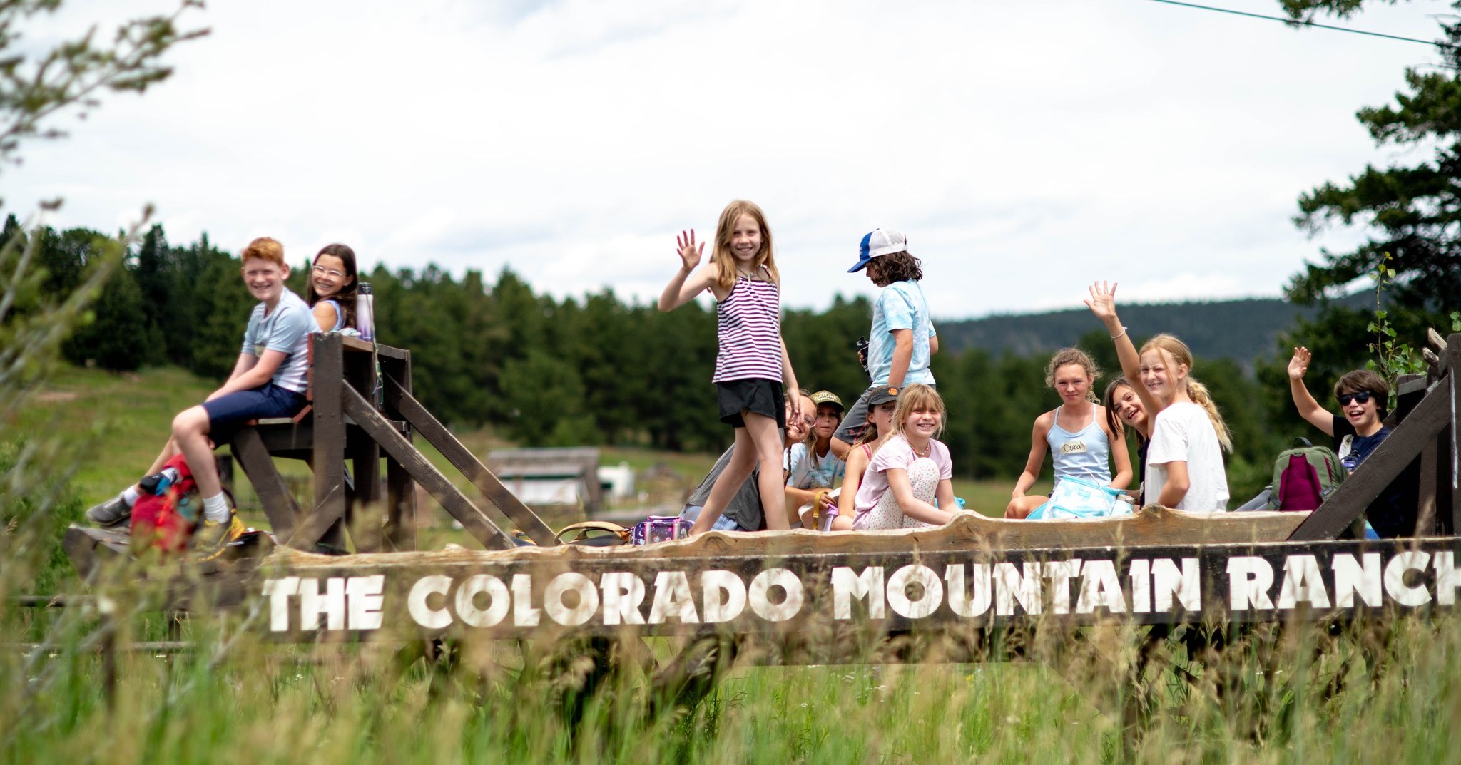 Remember when summer meant being outside all day? 🏔
At Colorado Mountain Ranch, summer STILL means kids spending all day outside the mountains! We are a Summer Day Camp offering children the chance to explore in nature and build confidence through outdoor adventures such as horseback riding, archery, gymnastics, mountain boarding, nature immersion, and so many more camp classics!
We are happy to offer transportation from Boulder to make getting your kids to camp easy. 🚌
Voted Best of Boulder year after year, come find out what all the excitement is about! 🏆
🏔 Day Camp in the Mountains
🐴 Horseback Riding
⛺️ Optional Overnights
🙂 Small Community Feel
Give your kids a summer they’ll never forget.