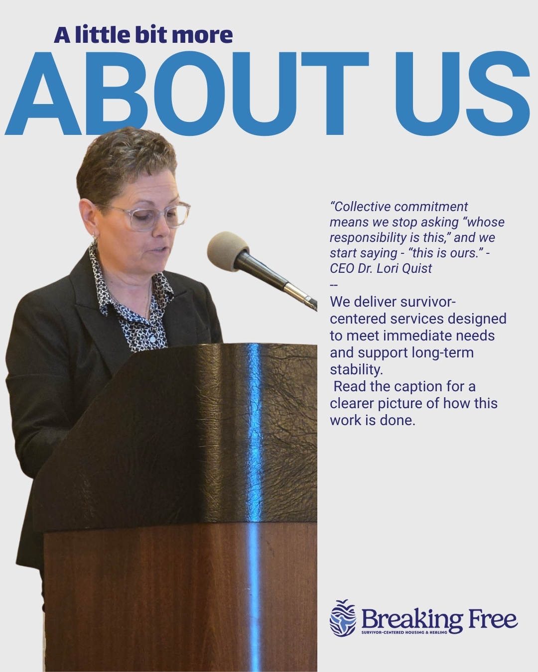 We told you a little bit about who we are. Today we want to share with you what we do.
Breaking Free provides survivor-centered services designed to respond to immediate harm while supporting long-term stability. This work includes street outreach that meets people where they are, housing support that prioritizes safety and consistency, advocacy services that help individuals navigate complex systems, and training and prevention efforts that address the conditions that allow exploitation to continue.
These services are intentionally connected. Many people impacted by trafficking face overlapping barriers related to housing, safety, income, and access to support. Addressing one need without the others rarely leads to lasting stability. This work recognizes that progress happens through coordinated care, patience, and long-term engagement rather than quick solutions.
We are sharing this to offer a clearer picture of how support is delivered and why sustained, informed responses remain essential.
What part of this work feels most important to you, or least understood in your community?
#BreakingFreeMN #SurvivorCentered #CommunitySupport #HumanRights #EndExploitation #TraffickingPrevention #Change #NonprofitWork #CommunitySupport #AntiTrafficking #SurvivorSupport #HousingFirst #MinnesotaNonprofit #TwinCitiesCommunity #StPaulMN