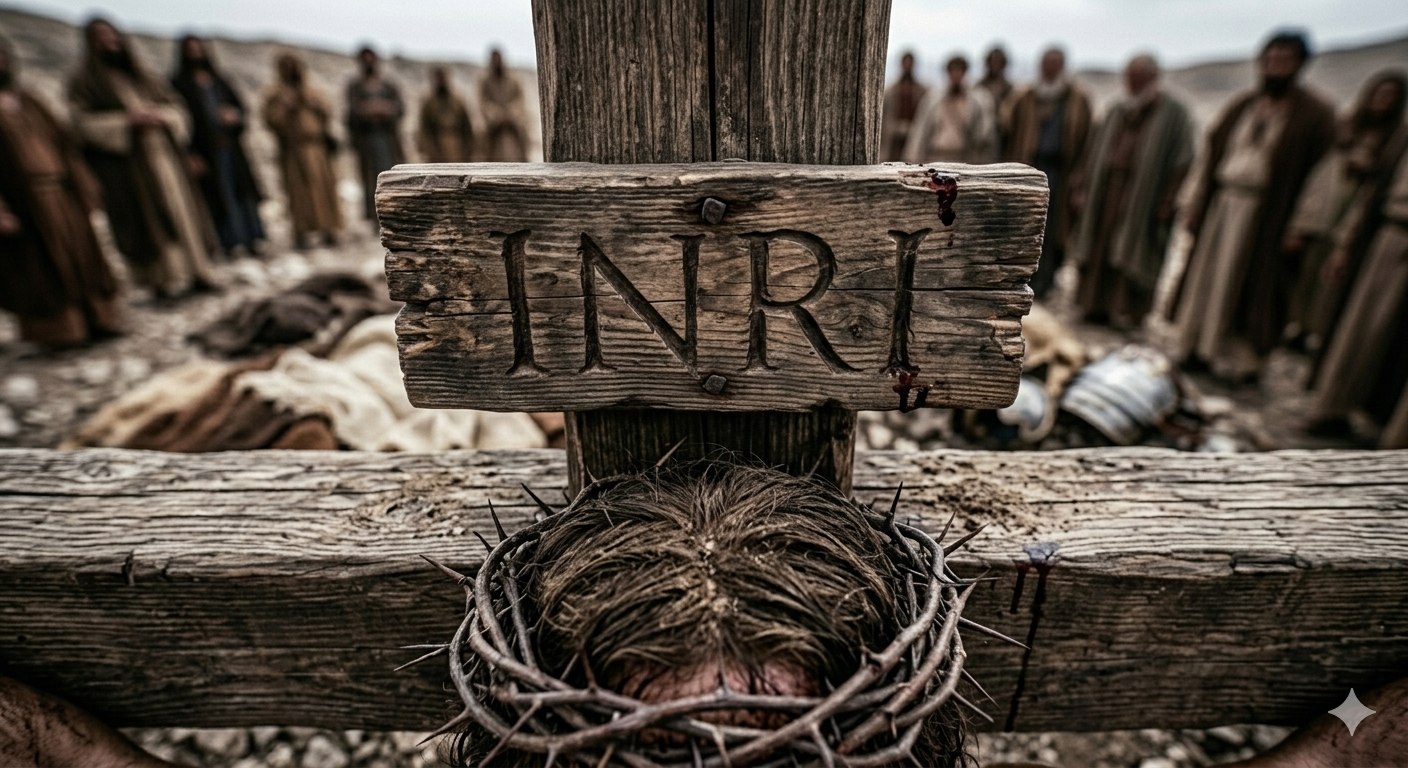 “They twisted together a crown of thorns and set it on his head.”
Matthew 27:29
Image generated with AI