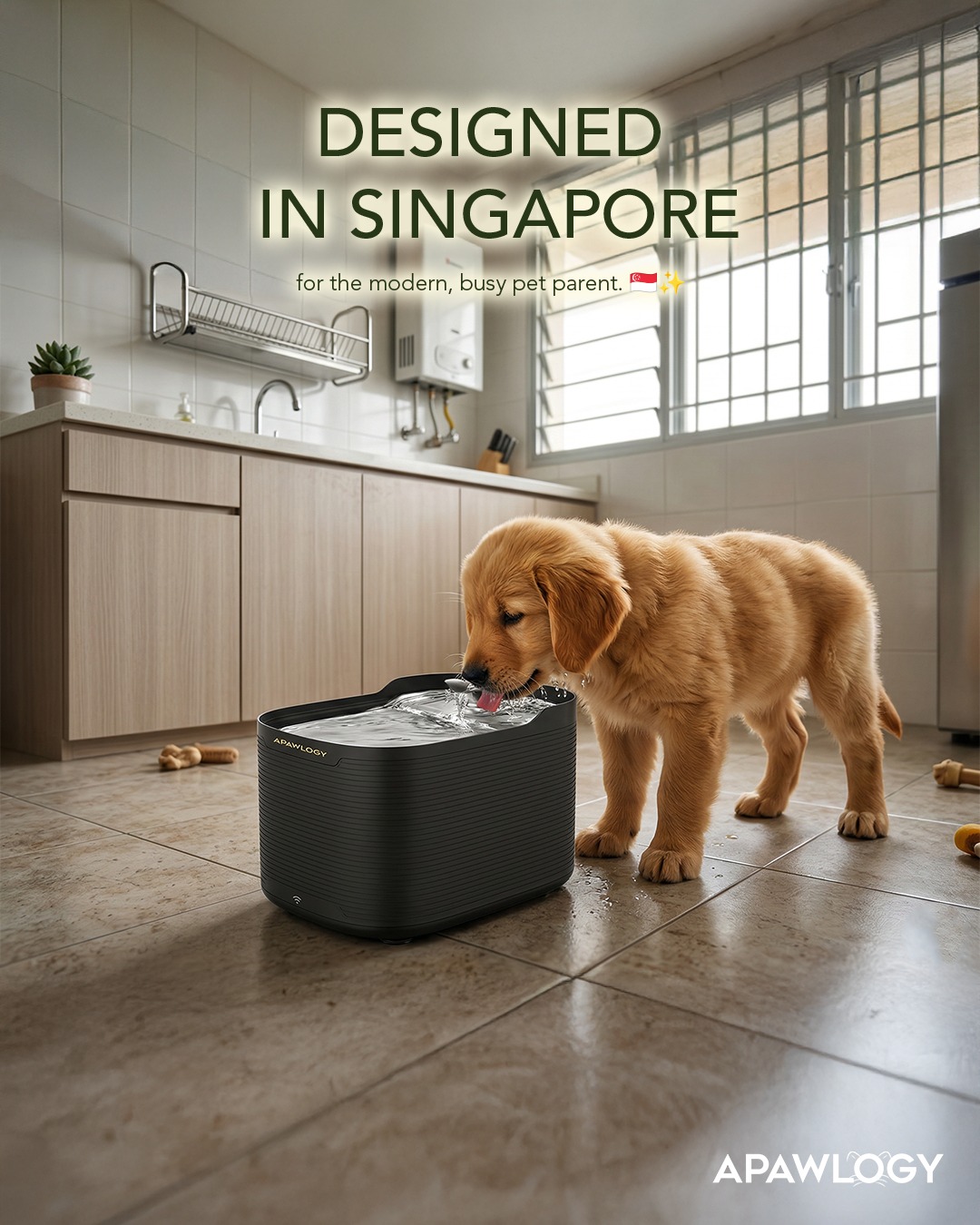 Designed in Singapore for the modern, busy pet parent! 🇸🇬✨
We know how much you love your furry family members, and we also know how hectic life can get. That’s exactly why we created the Apawlogy Aqua Spring—to give you total peace of mind. 💧🐾
✨ Always Fresh: Continuous flowing water encourages your pets to drink more.
✨ Zero Worry: Ensures they stay perfectly hydrated, even on your busiest days.
Because your pets deserve the very best, and you deserve one less thing to worry about! ❤️
Ready to upgrade their hydration? Tap the link in our bio! 🛒✨
@variantzglobal @apawlogypets #variantz #apawlogy #APAWLOGYpets #sgcats #sgdogs #fyp #singapore #smartpet #pethydration #petcare