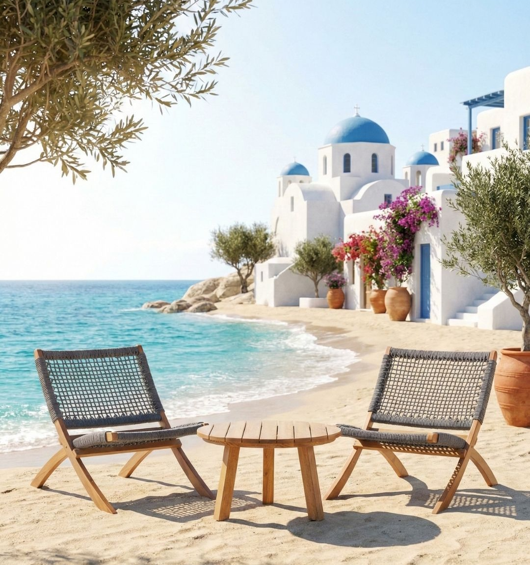 Güneş, deniz ve yalın bir tasarım… Kandilli Deckchair, hafif ve şık formuyla sahil ruhunu terasınıza taşır. Geniş oturum, rahat eğim ve doğal dokularla gün boyu dinlenmenin en zarif hali.
Sun, sea, and pure design… Kandilli Deckchair brings the beach mood to your terrace with a light, elegant silhouette. A generous seat, relaxing recline, and natural textures—made for all-day unwinding.
#bahceci #miamideckchair #deckchair #outdoorchair #outdoorfurniture #beachvibes #terraceliving #coastalliving #summermood #luxuryoutdoor #naturalwood #handcrafted #bahcemobilyalari #madeinturkey