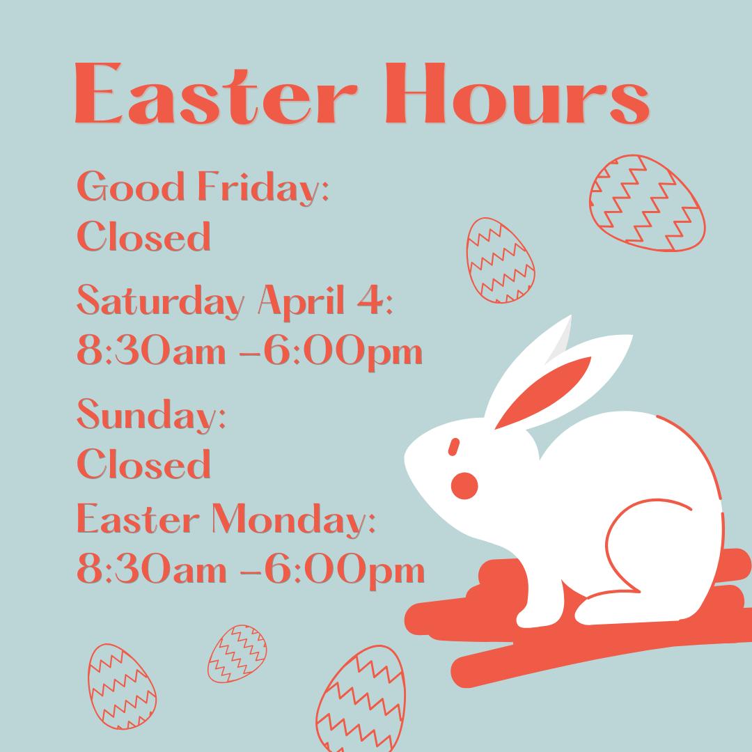 Happy Easter! We hope everyone enjoys their long weekend, we'll be closed on Good Friday but open for Easter Monday at our usual hours. Don't forget to stop by for your spring bulbs and seed starting supplies before the long weekend! 🐰
.
#apacheseeds #yeg #edmonton #yeghorticulture #shopyeg #yeglocalbusiness #gardening #spring