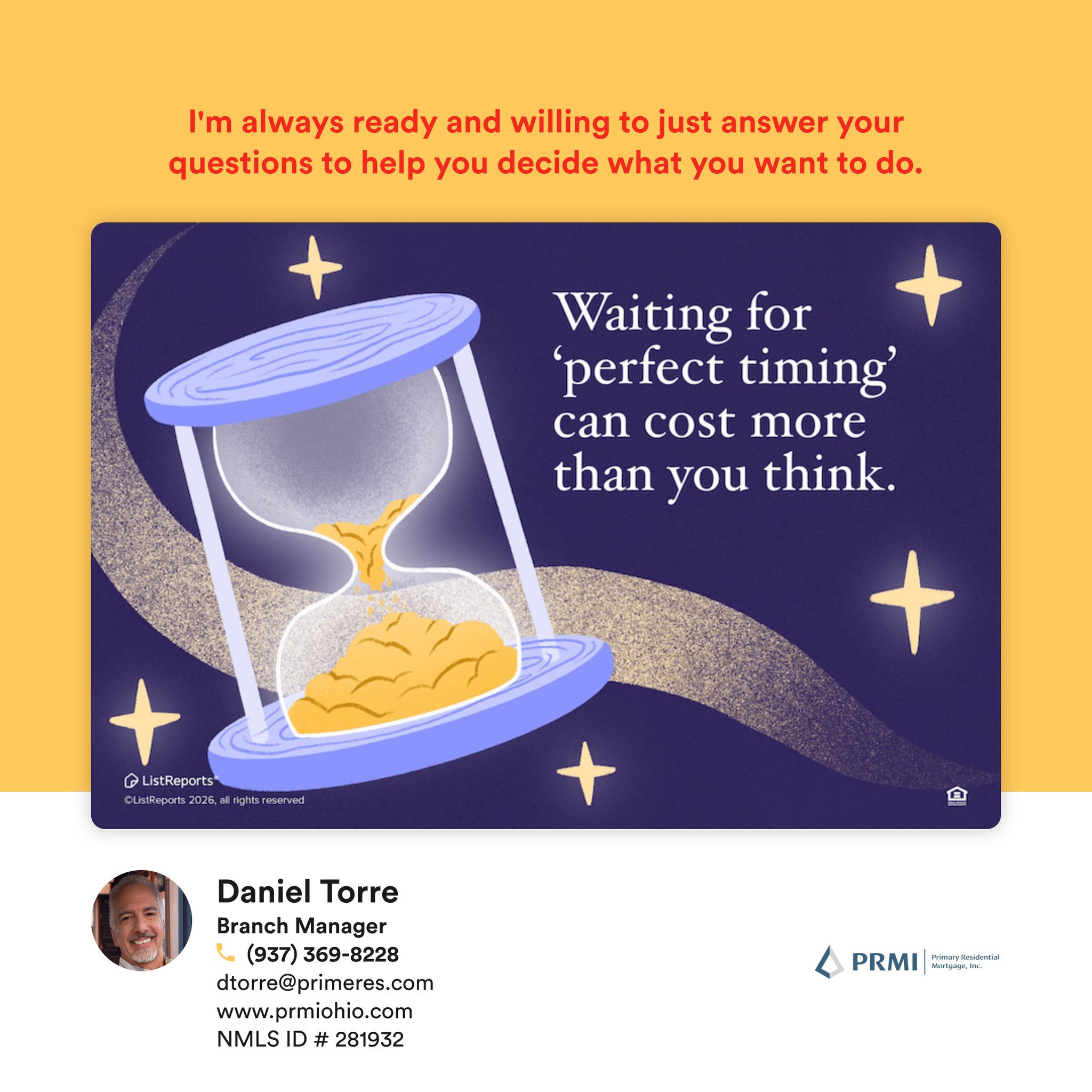 It’s easy to feel like you’re waiting for rates to drop, prices to shift, or the stars to align. But timing the market perfectly is nearly impossible — and waiting can sometimes mean missing out on opportunities that already make sense for you. The right time often comes down to your finances, your goals, and your comfort level. 🏡✨ If you’ve been wondering whether now could work for you, let’s run the numbers together and see what’s possible. #thehelpfulLO #investment #lo032626 #newhome #dreamhome