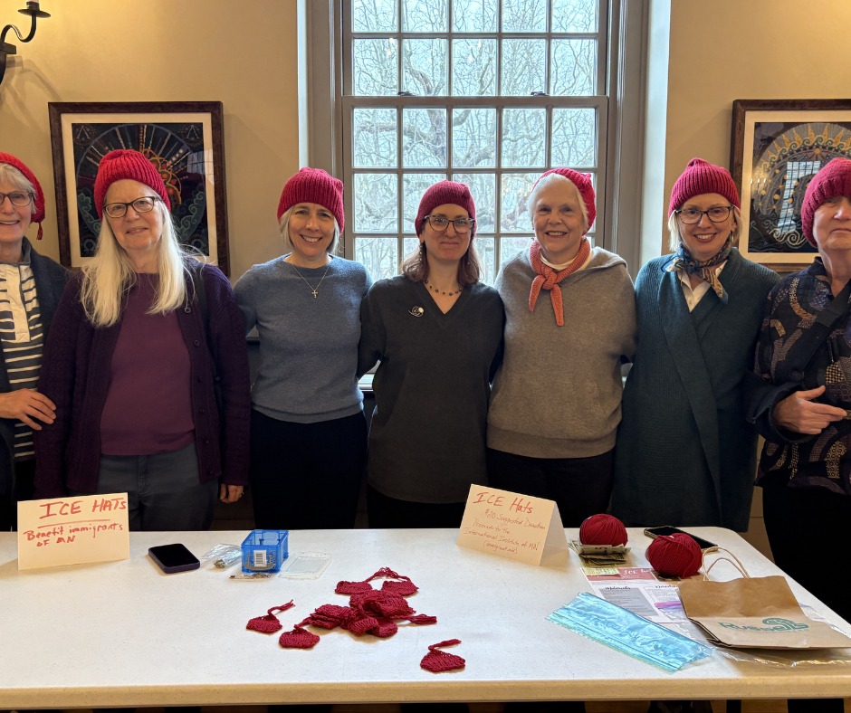 ✨Thank you to everyone who purchased a red hat this Sunday💕! Your contribution reflects St. Mary's unwavering commitment to love, dignity, and freedom for all. Donations will go directly to @internationalinstituteofmn, an organization dedicated to protecting the rights and safety of immigrants and refugees.