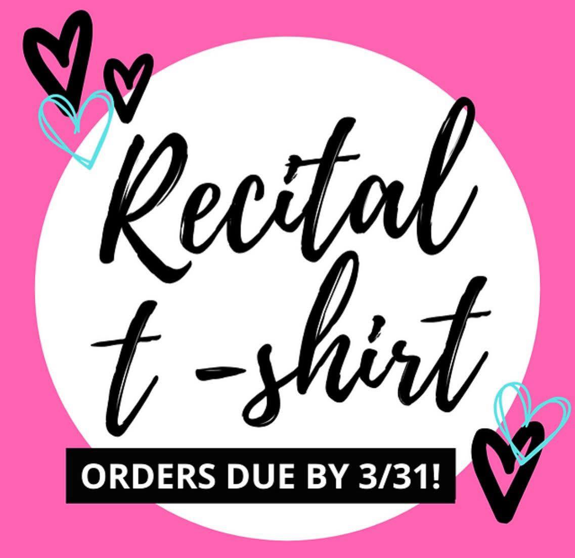 Have you ordered your Recital t-shirt yet?!
Recital T-Shirts are an opportunity to have a wonderful recital keepsake for years to come. Order as many as you’d like!
These shirts are designed with our recital theme / logo each season. As soon as the design is finalized we will share that with you!
Recital T-Shirts must be ordered online through our online store. All orders must be placed by March 31!
Recital Program Ads can show your dancer how proud you are of their accomplishments by placing a special ad in our recital program! This year we will have physical AND digital program options!
Look for all the details in your emails!
You can place your order online at:
🛍️ https://www.illuminationdance.com/shop